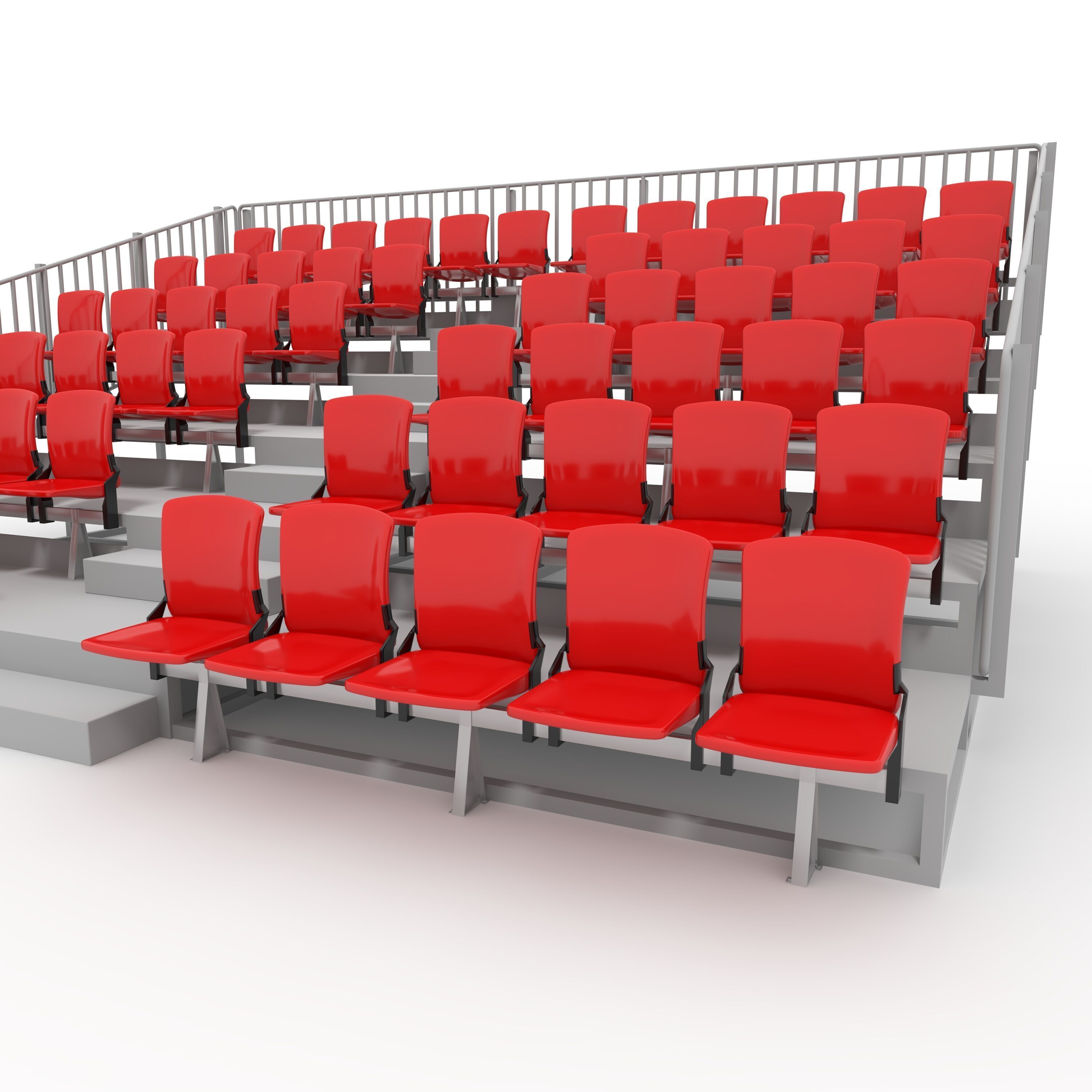 Bleachers 29 3D model_22