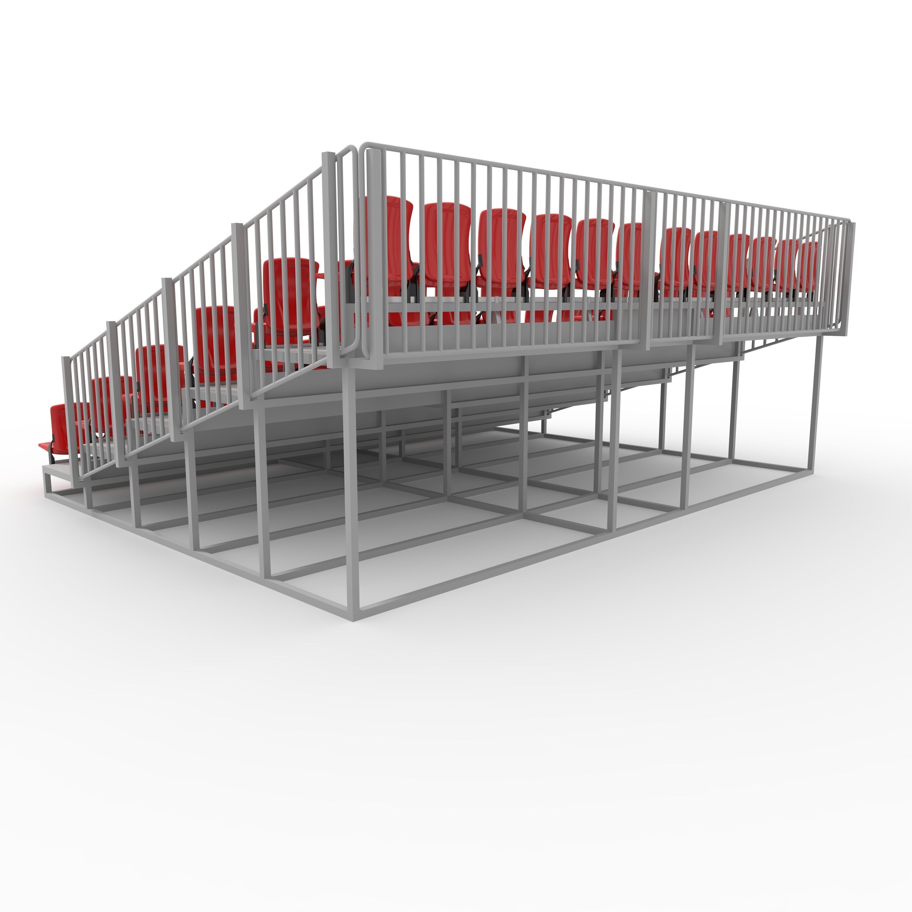 Bleachers 29 3D model_14