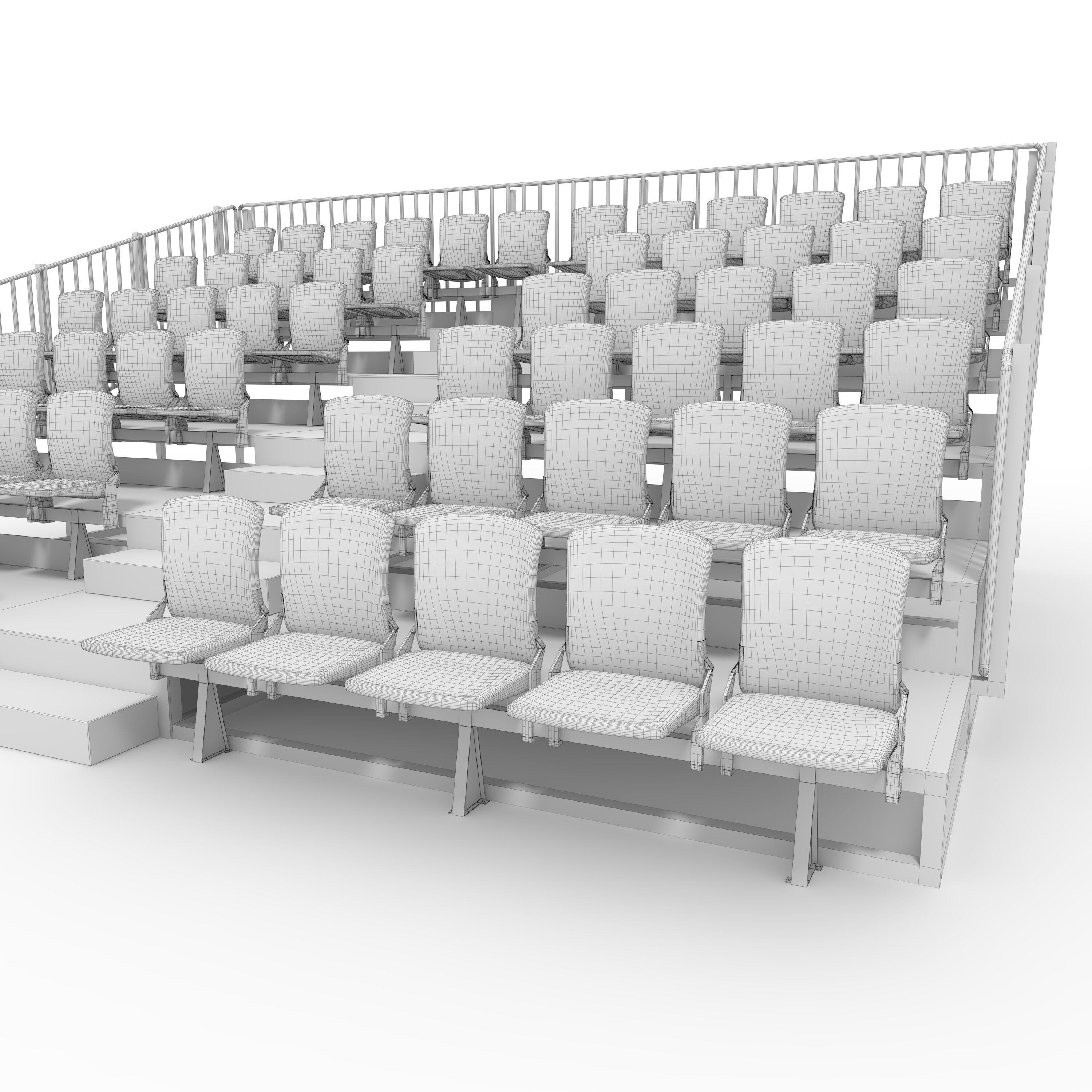 Bleachers 29 3D model_23