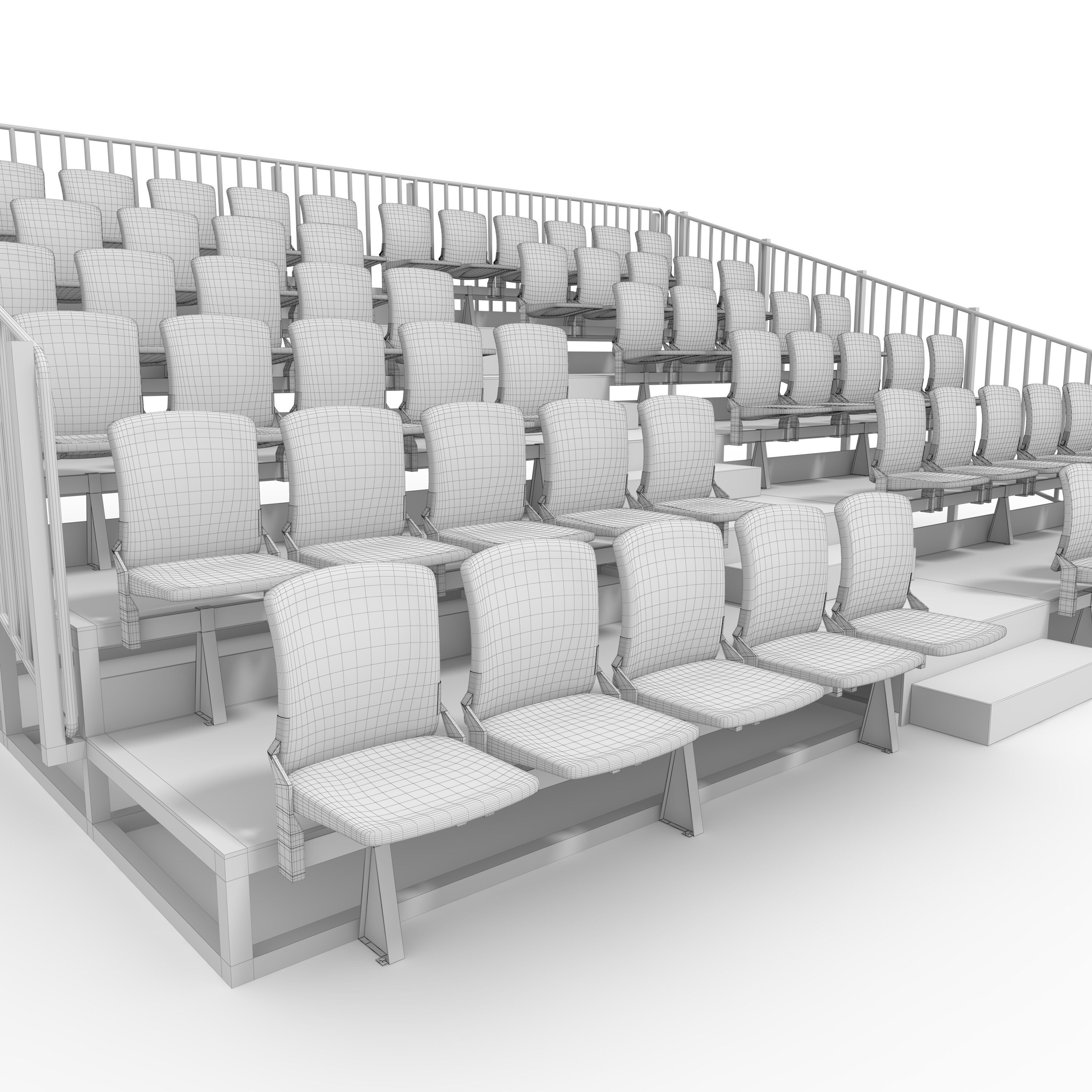 Bleachers 29 3D model_17