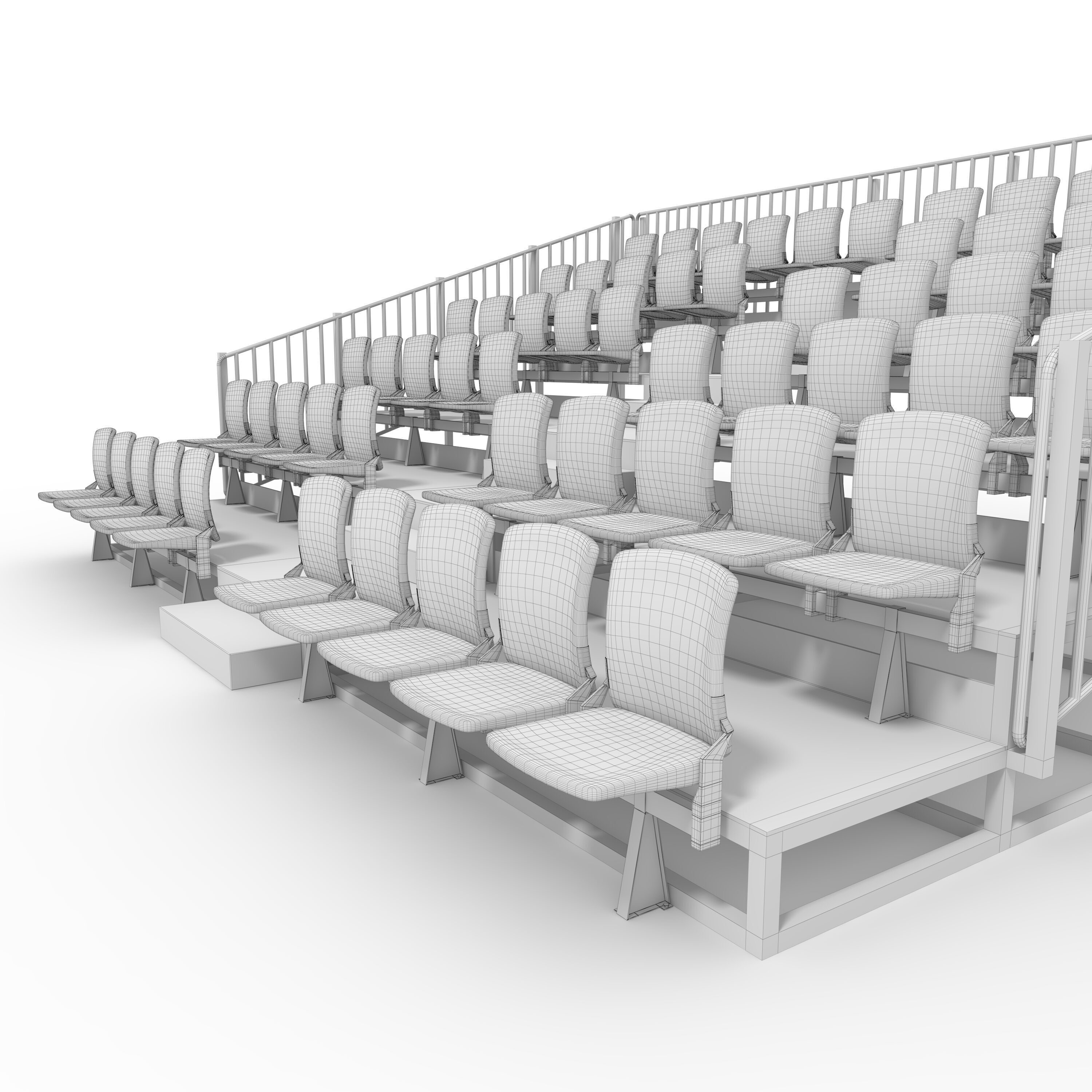 Bleachers 29 3D model_21