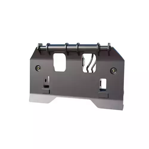 Quick Coupler for Wheel Loaders - Heavy Duty Attachment Low-poly 3D model