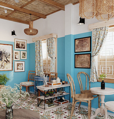 apartment interior  3D model