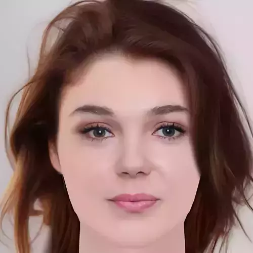 Synnove Karlsen Head - No Hair - Low poly head for game