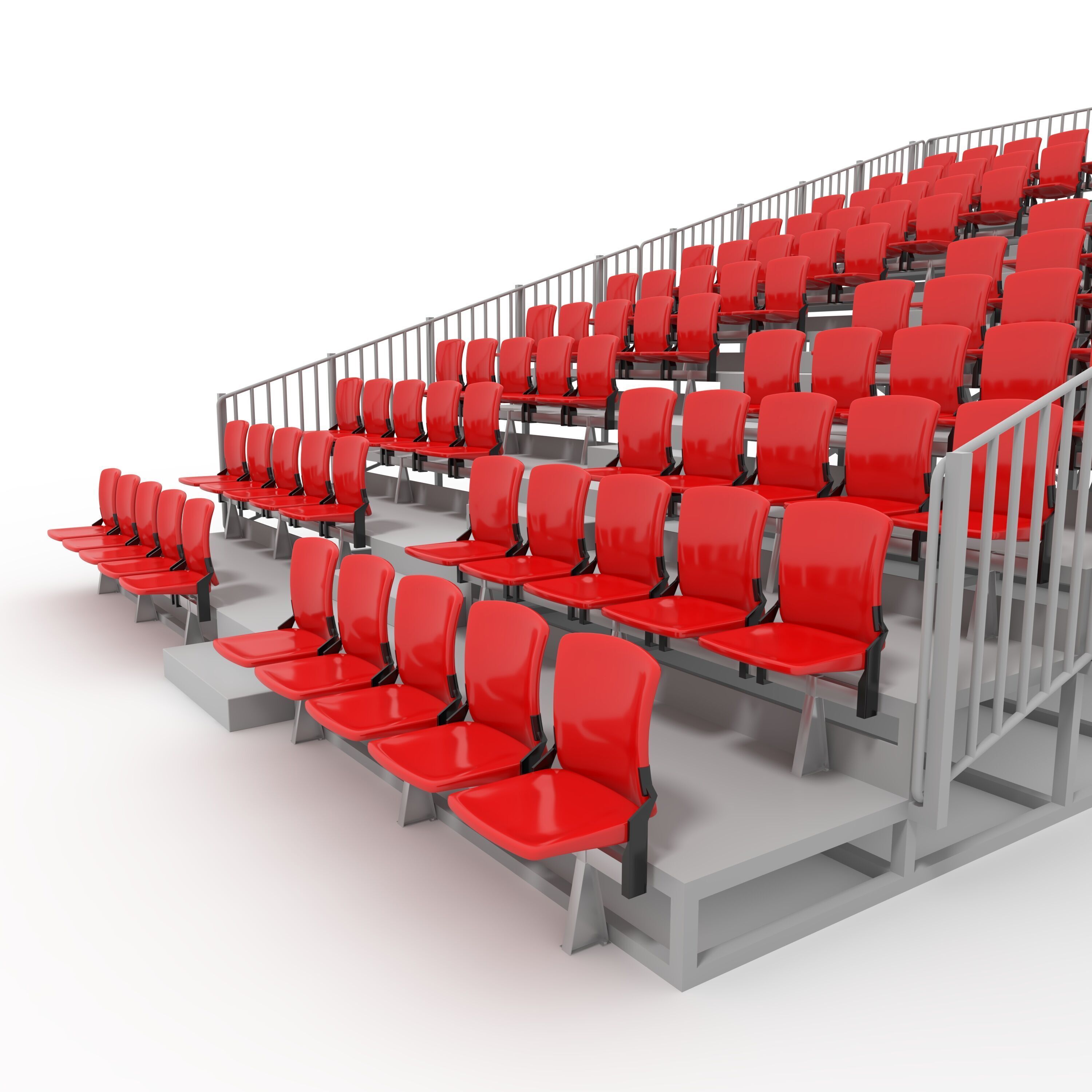 Bleachers 30 3D model_20