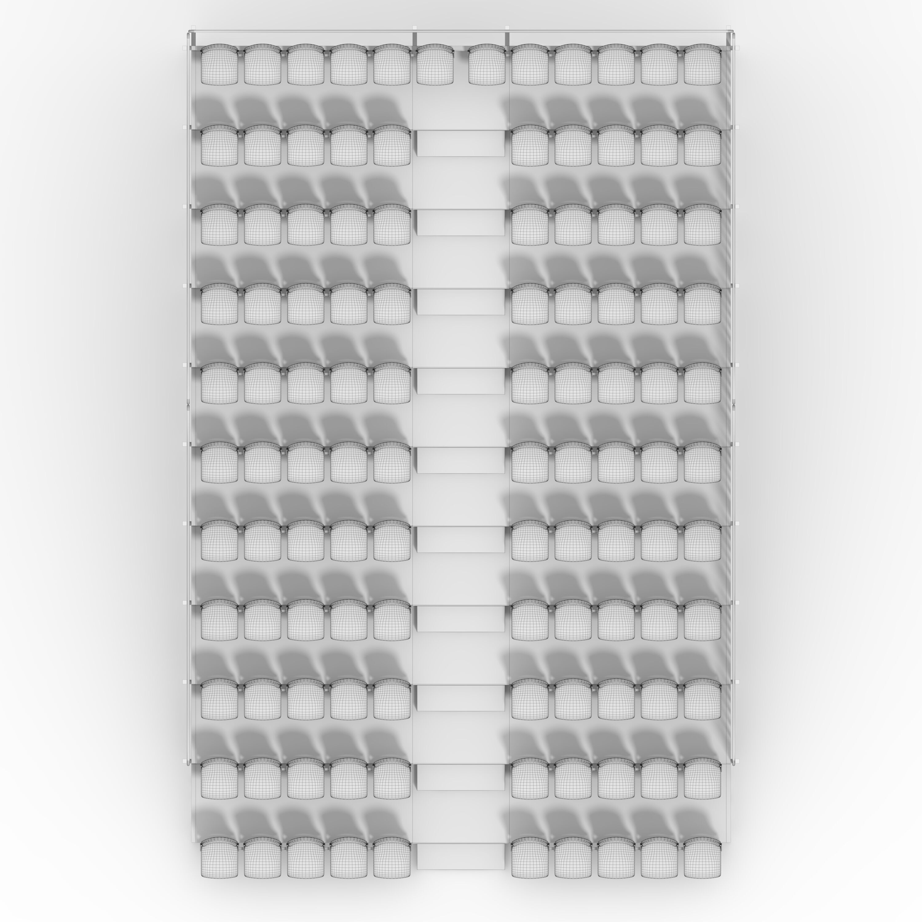 Bleachers 30 3D model_25