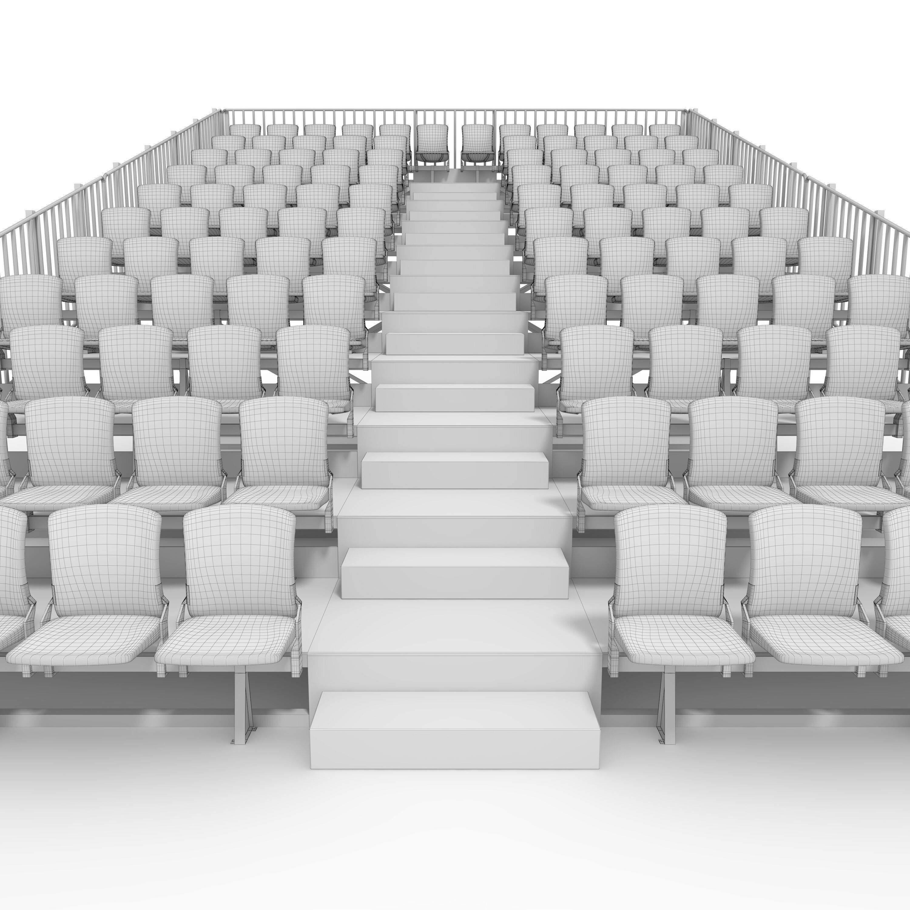 Bleachers 30 3D model_19