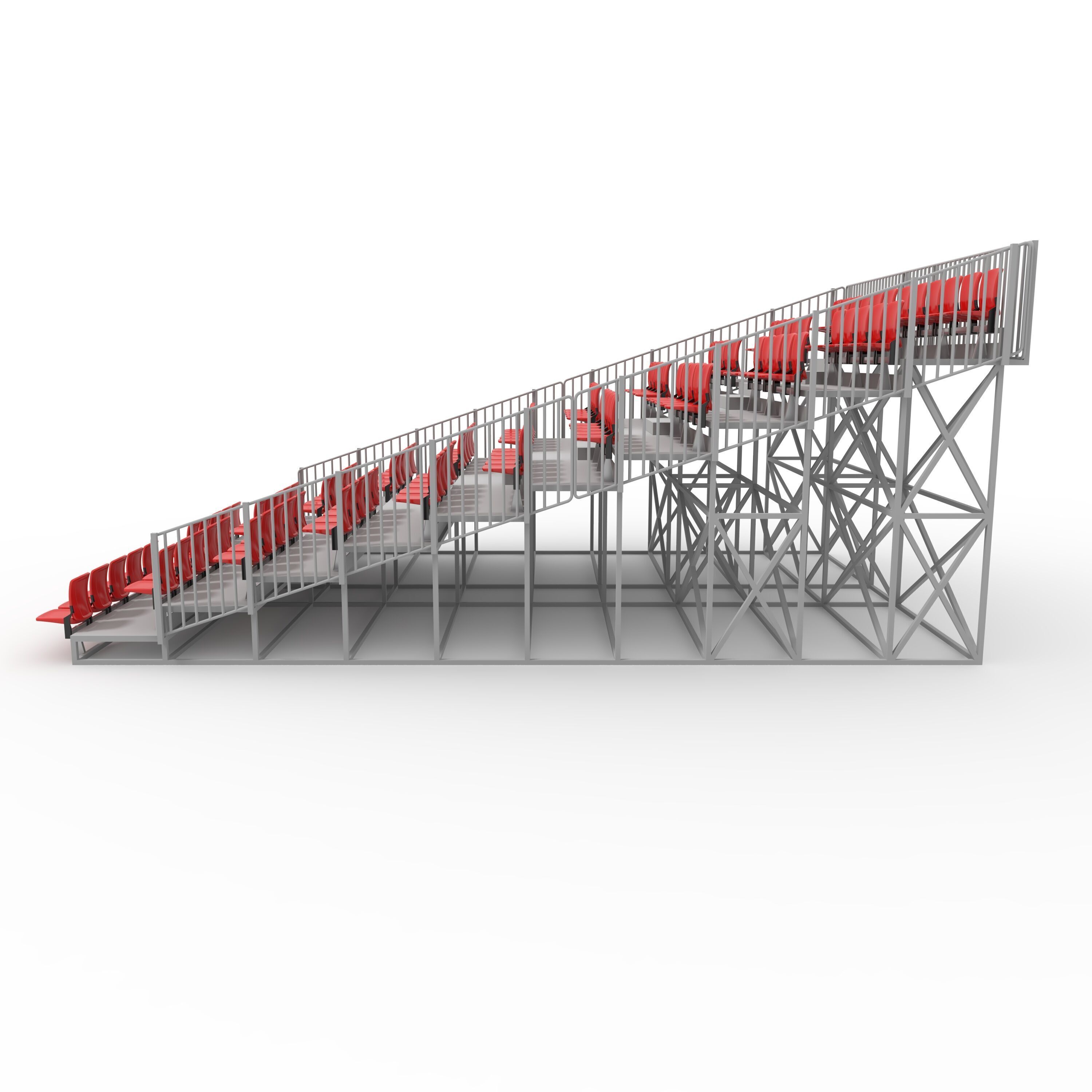 Bleachers 30 3D model_12