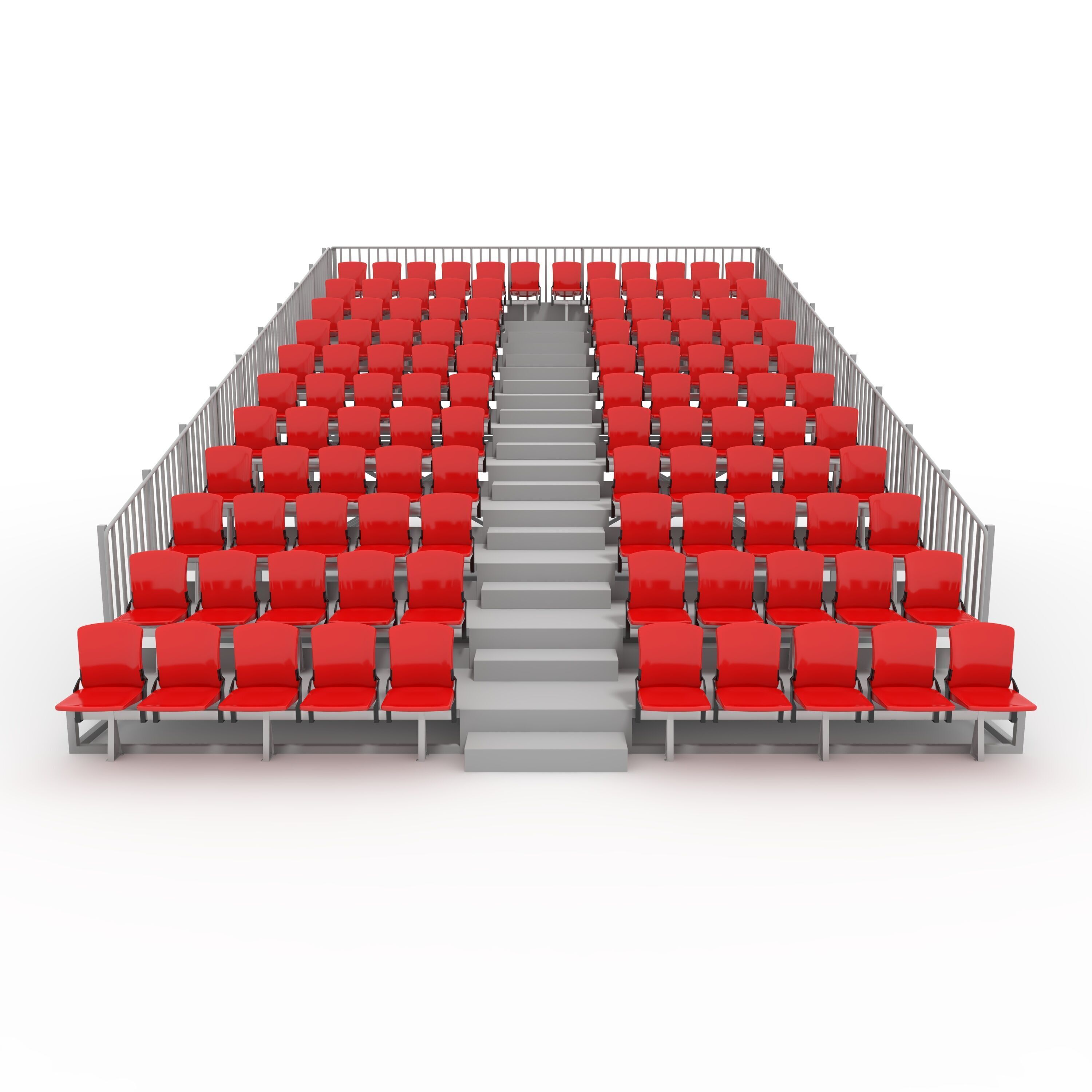 Bleachers 30 3D model_10