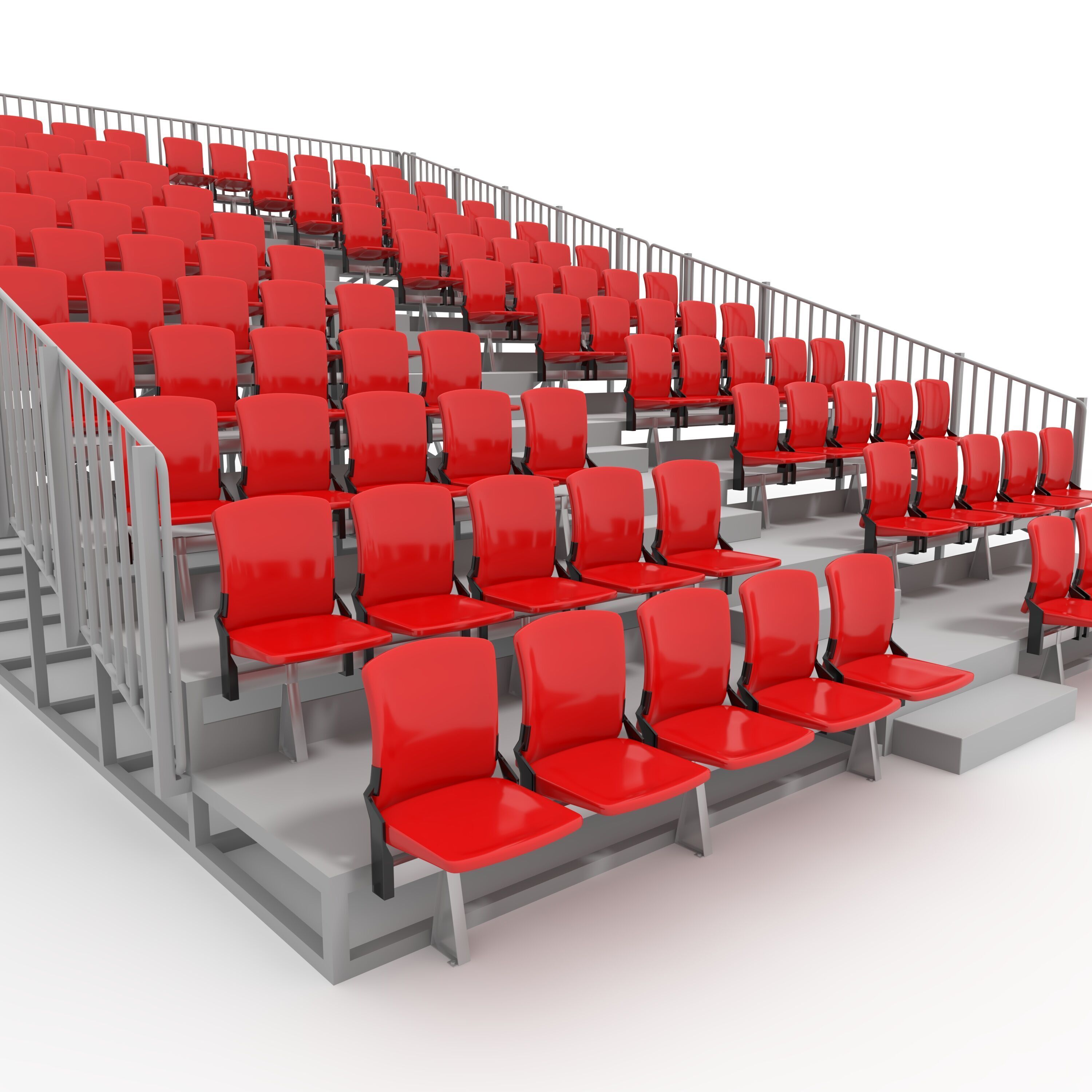 Bleachers 30 3D model_16