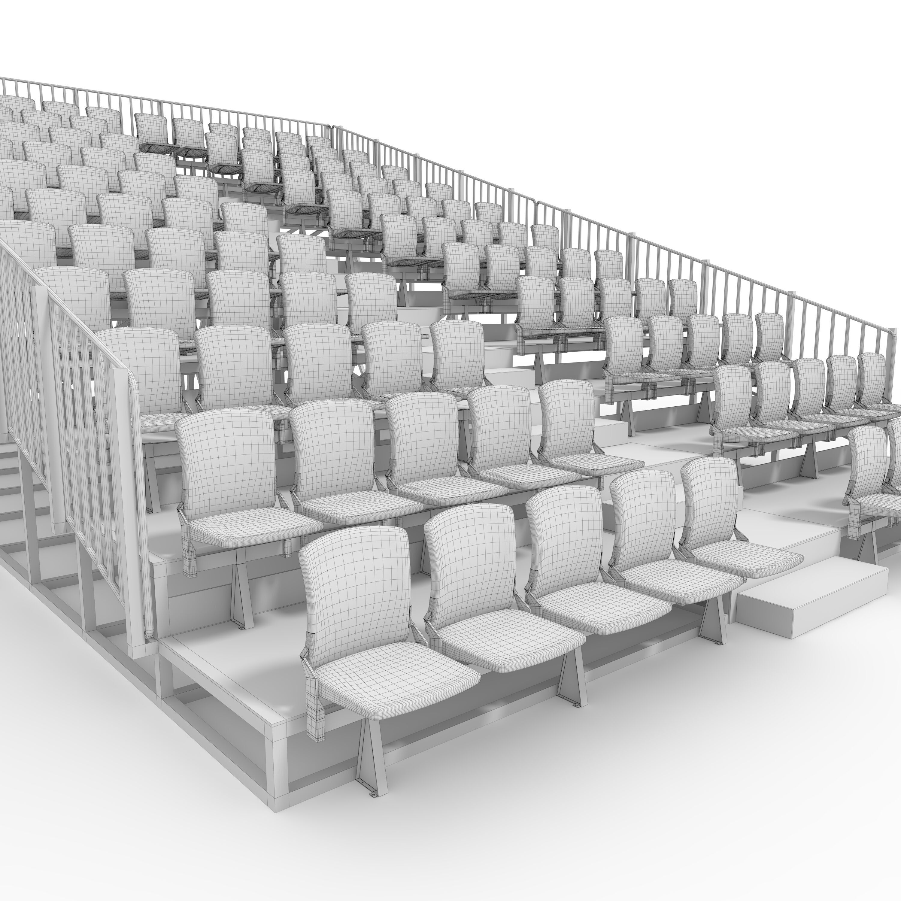 Bleachers 30 3D model_17