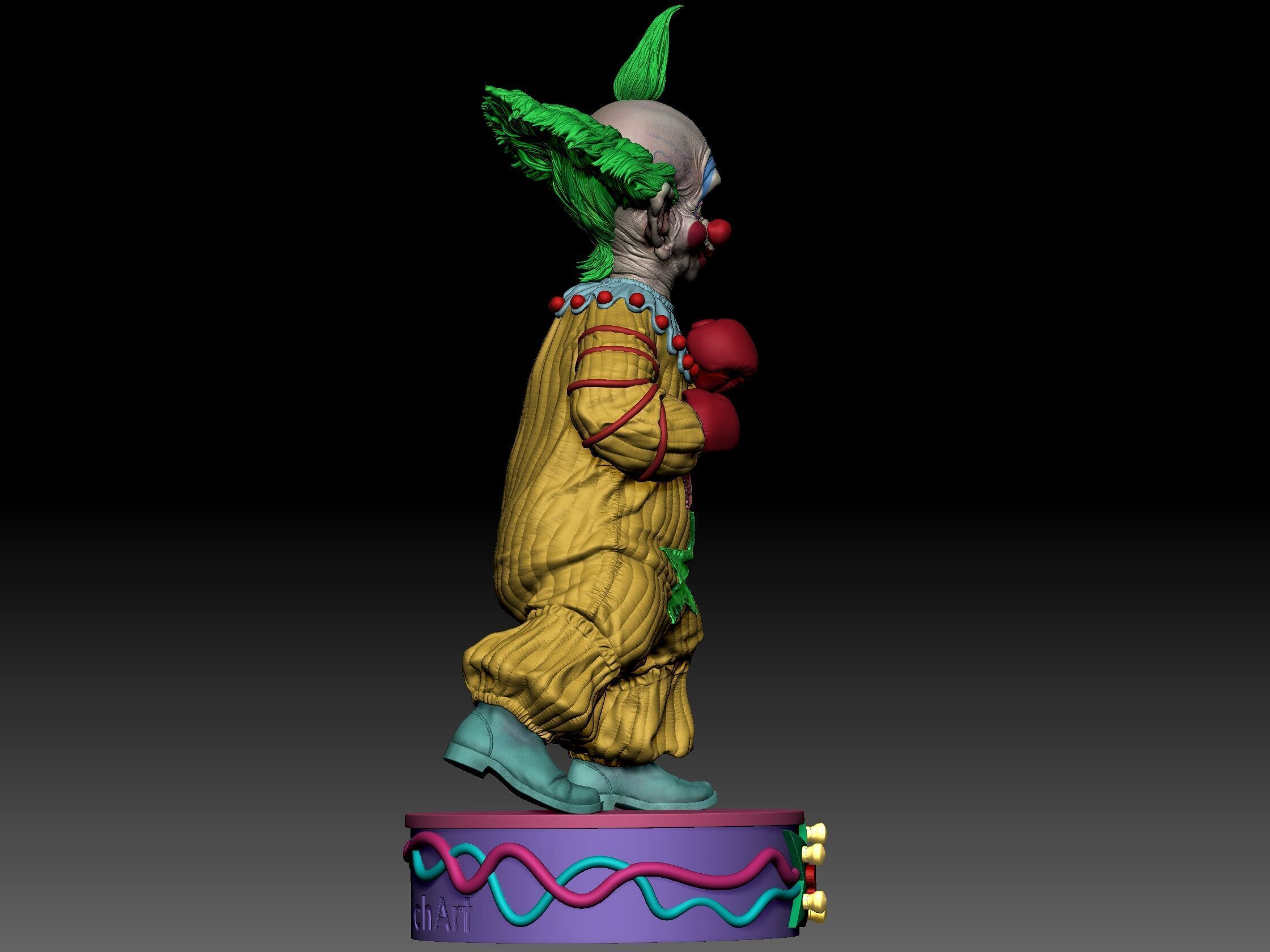 Shorty Killer Klown from outer space 3D print model_47
