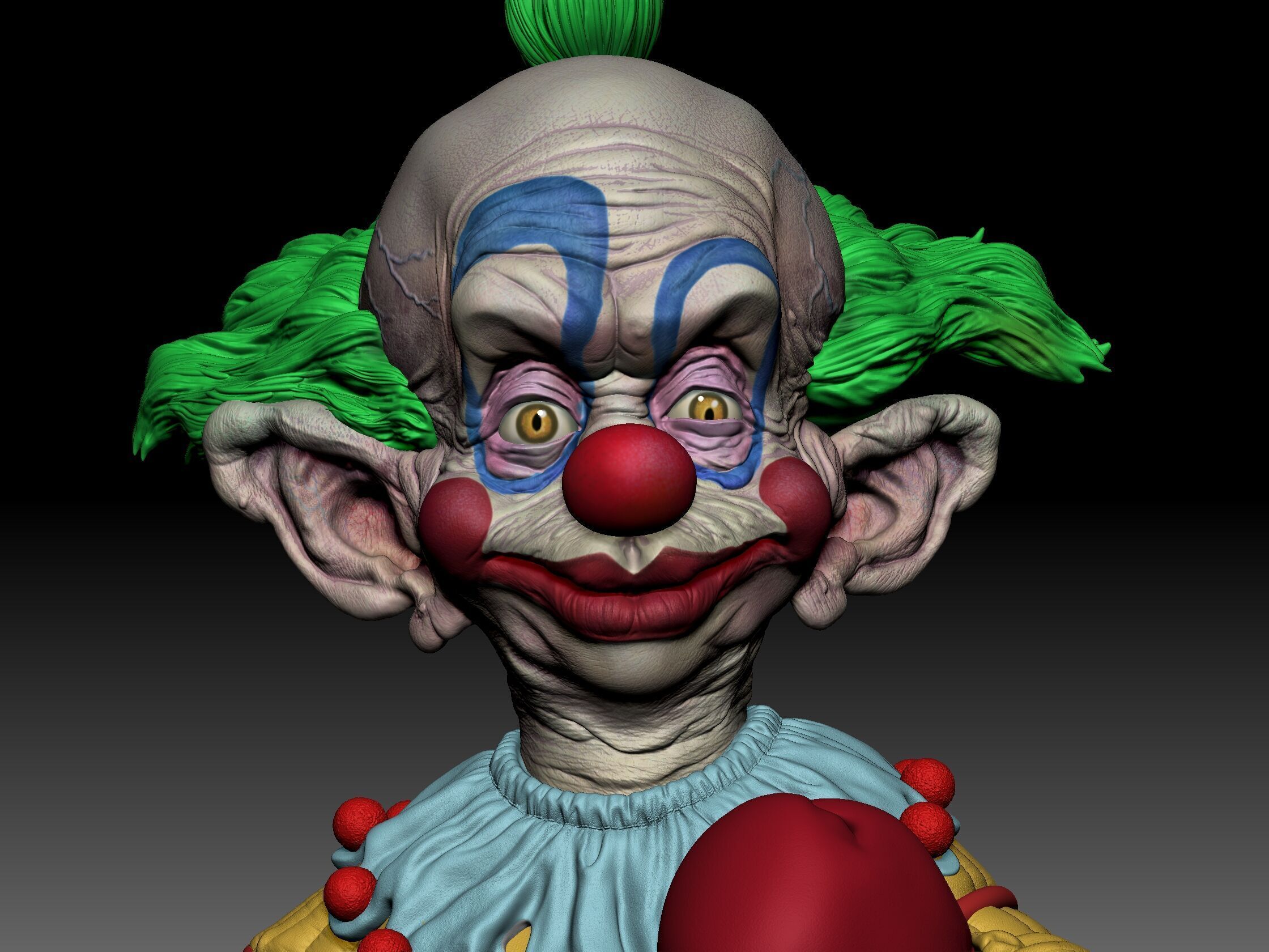 Shorty Killer Klown from outer space 3D print model_18