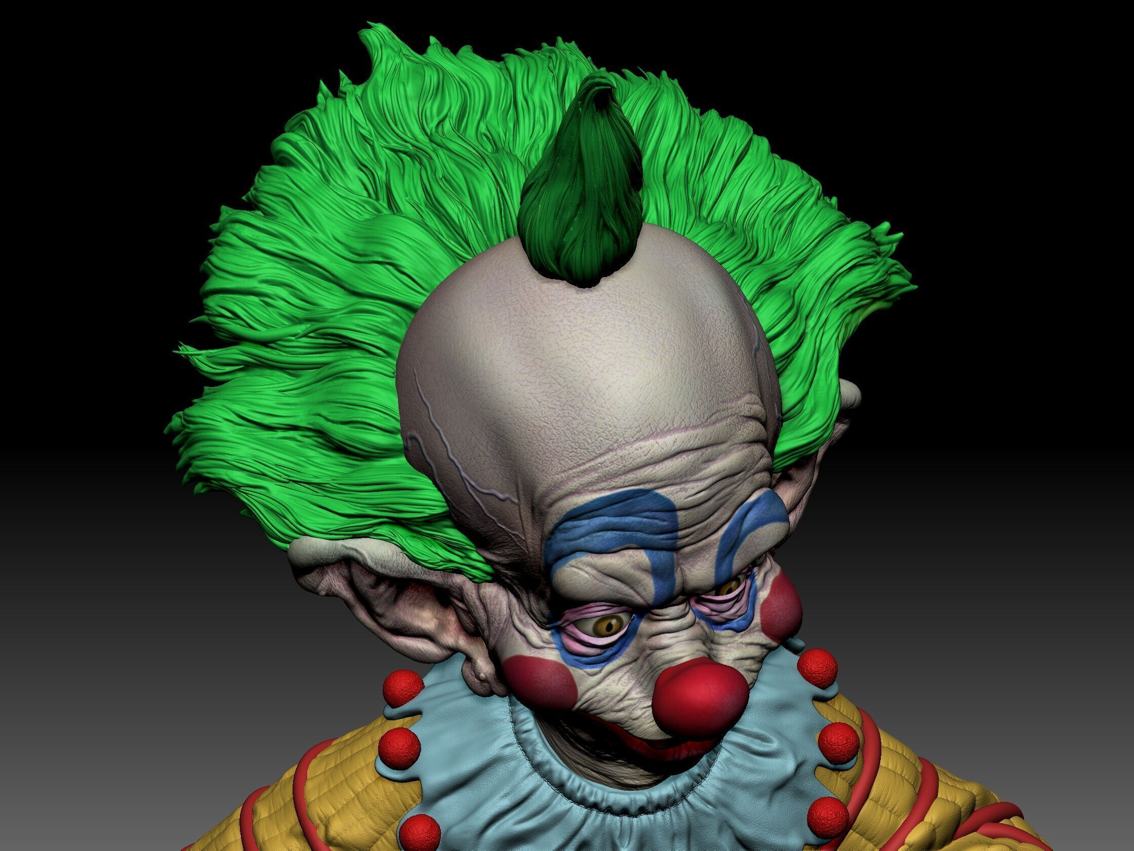 Shorty Killer Klown from outer space 3D print model_60