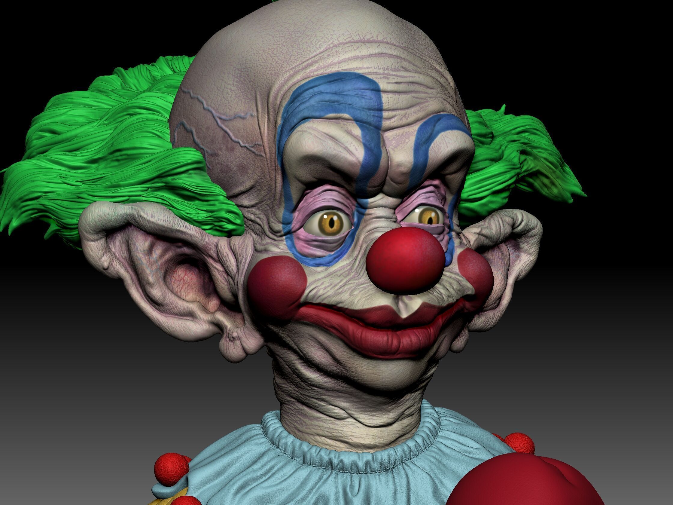 Shorty Killer Klown from outer space 3D print model_58