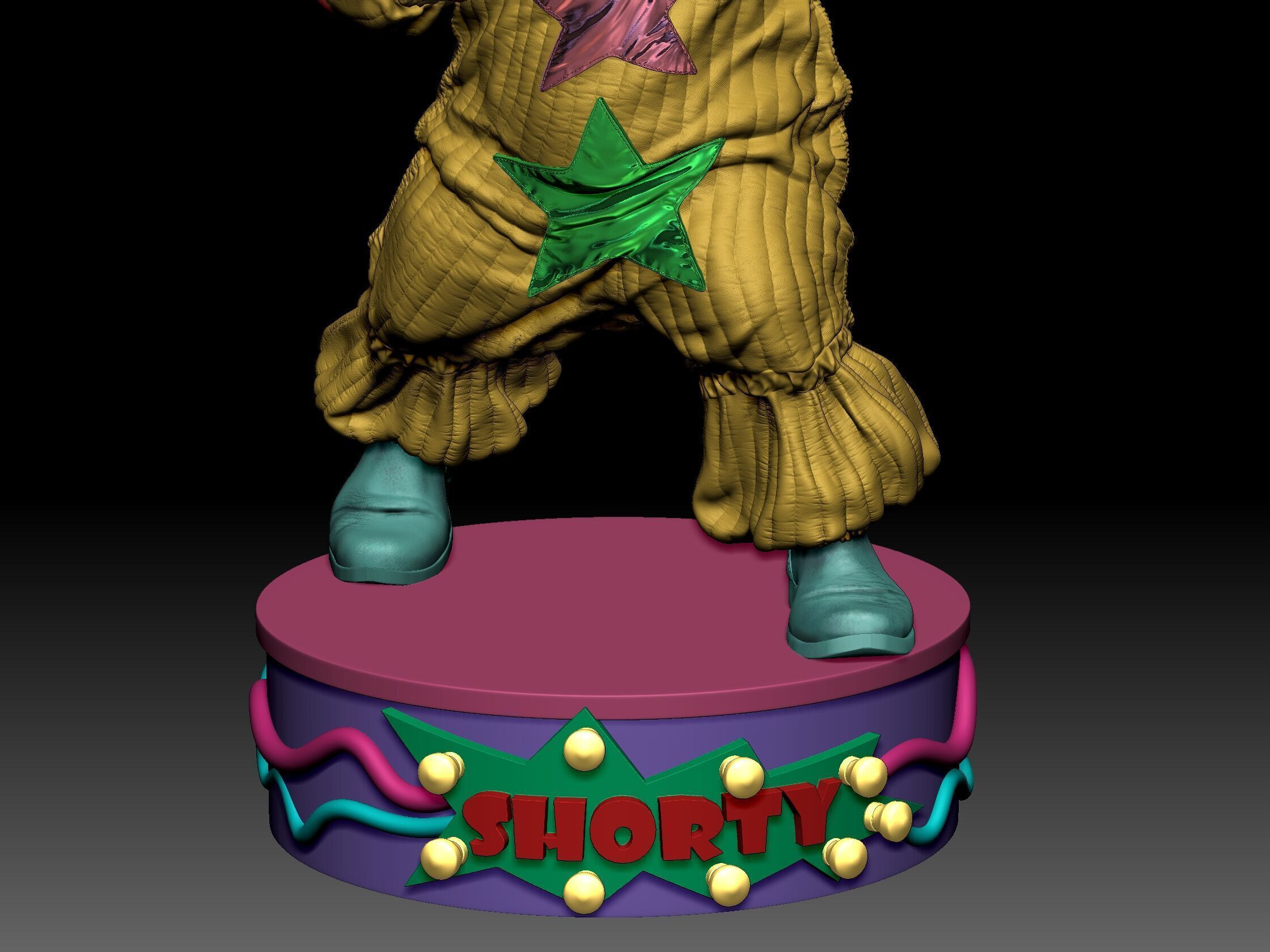 Shorty Killer Klown from outer space 3D print model_66