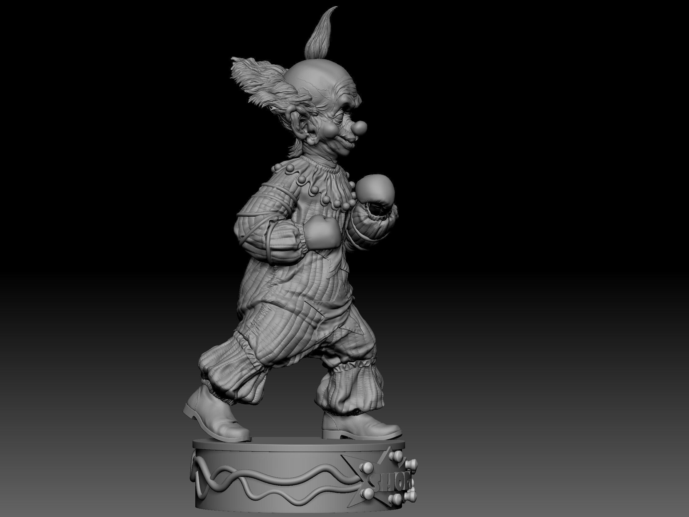 Shorty Killer Klown from outer space 3D print model_53