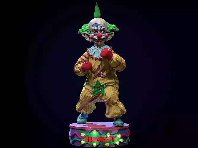 Shorty Killer Klown from outer space 3D print model