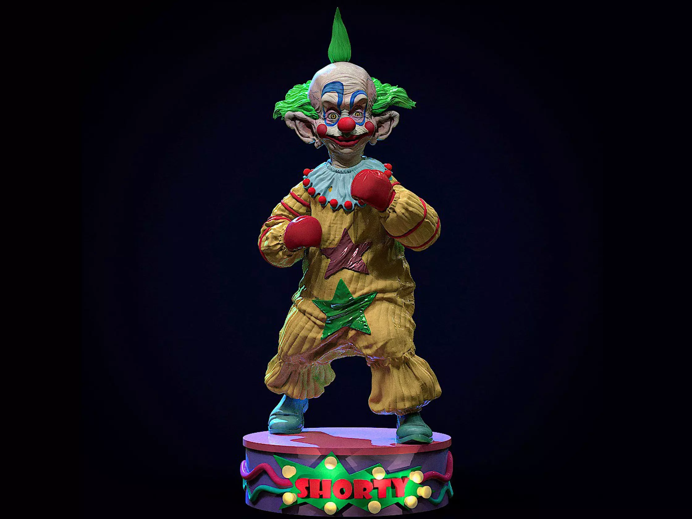 Shorty Killer Klown from outer space 3D print model_0