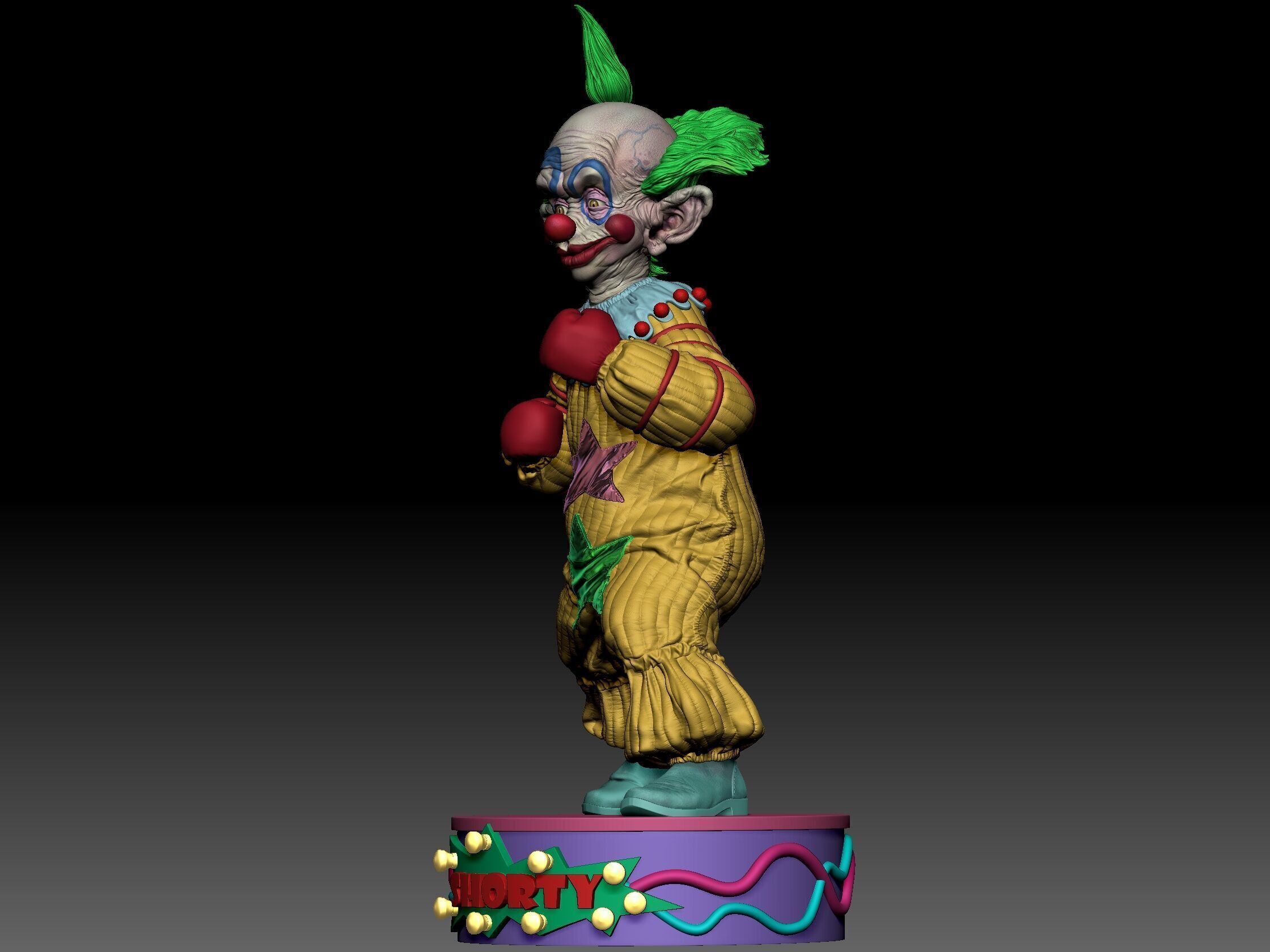 Shorty Killer Klown from outer space 3D print model_26