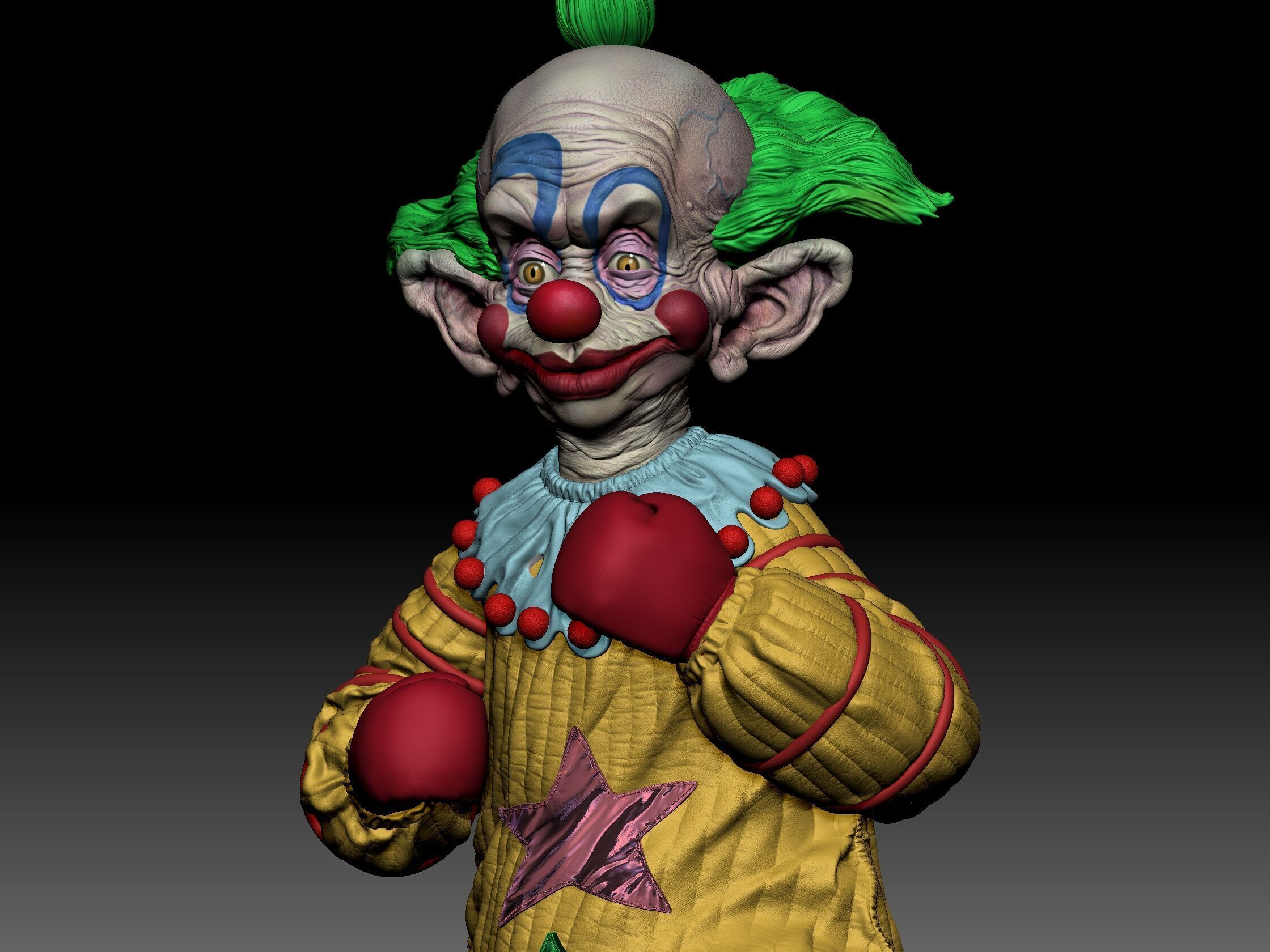 Shorty Killer Klown from outer space 3D print model_24