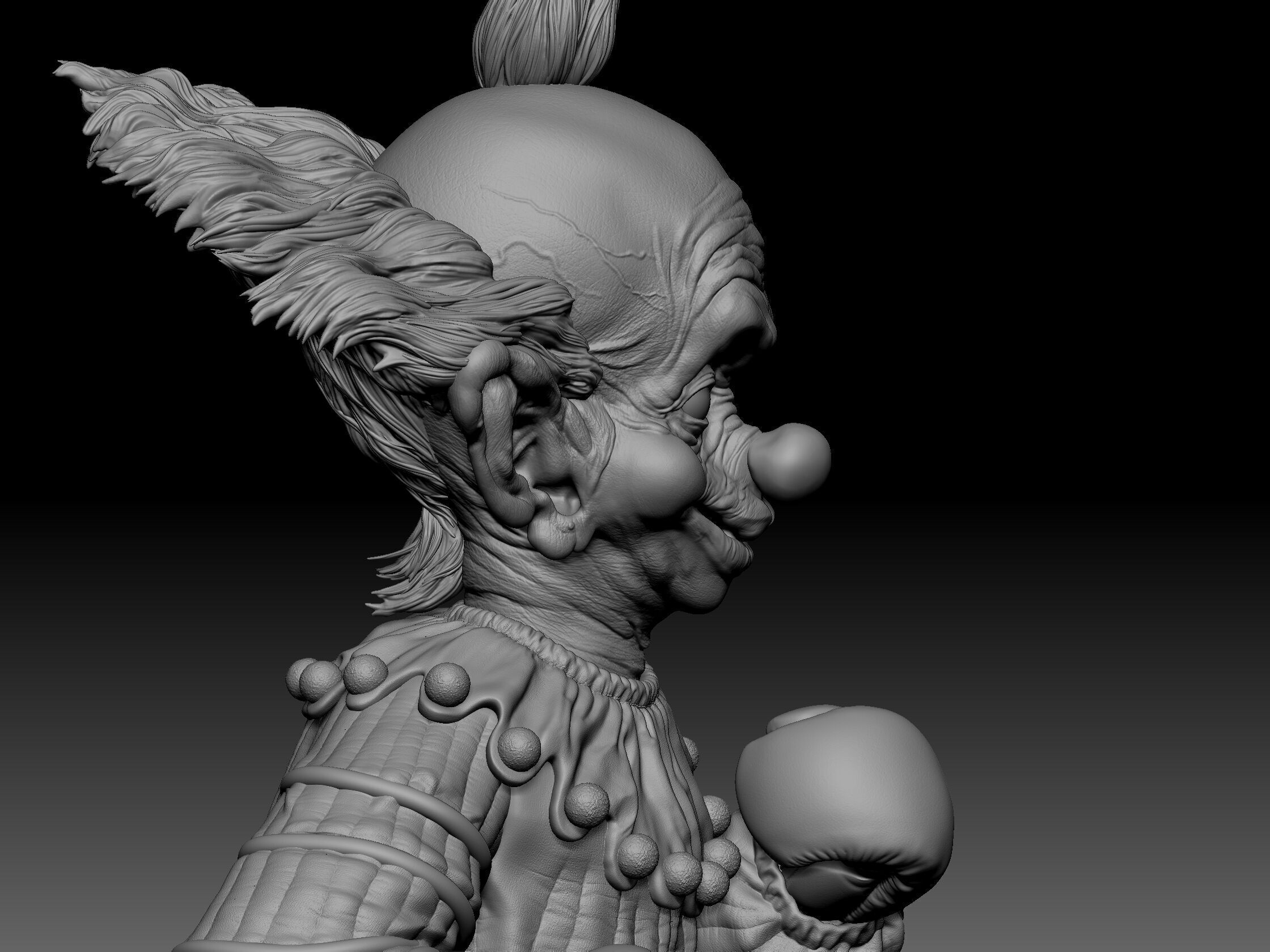 Shorty Killer Klown from outer space 3D print model_51