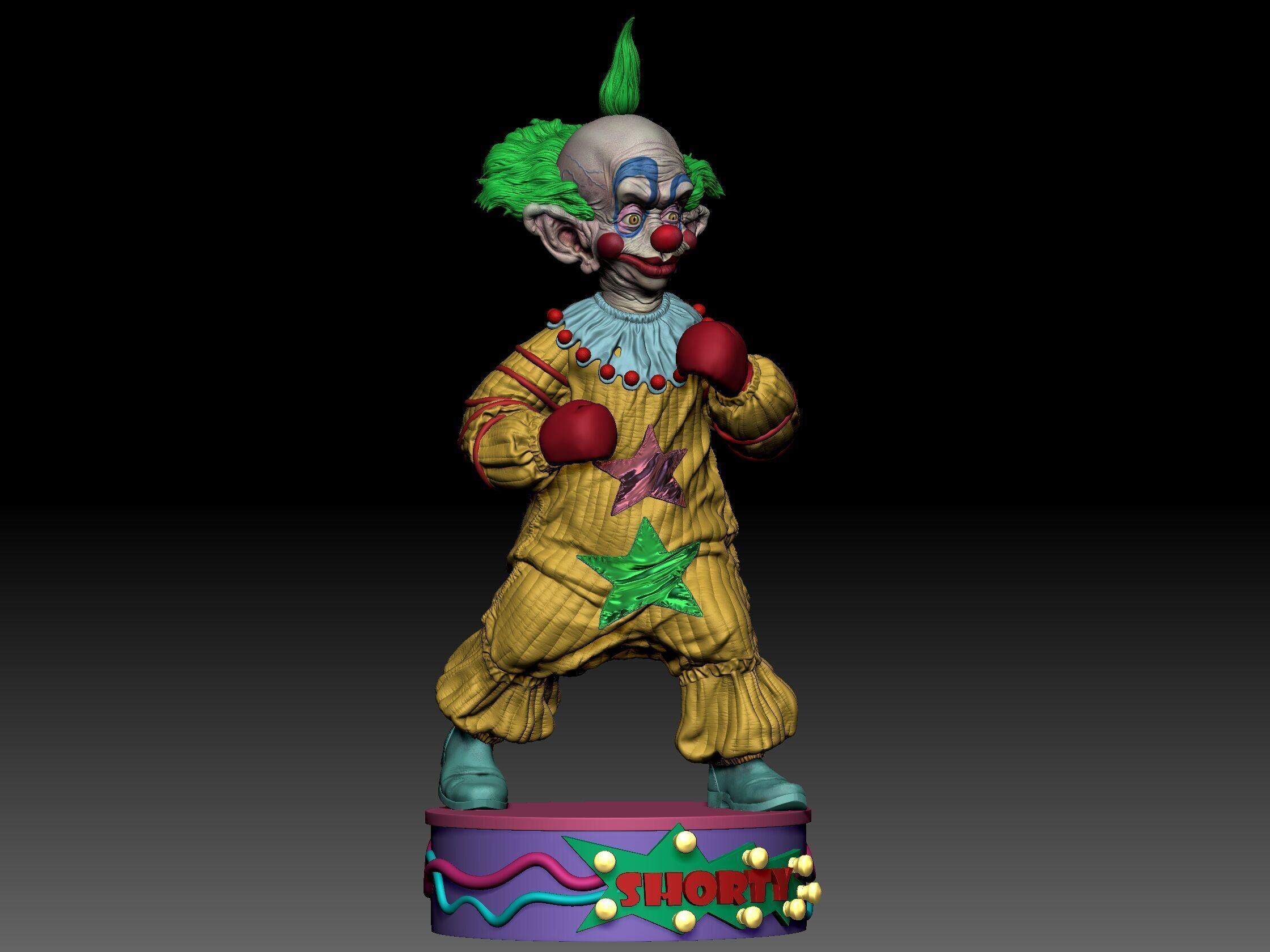 Shorty Killer Klown from outer space 3D print model_56