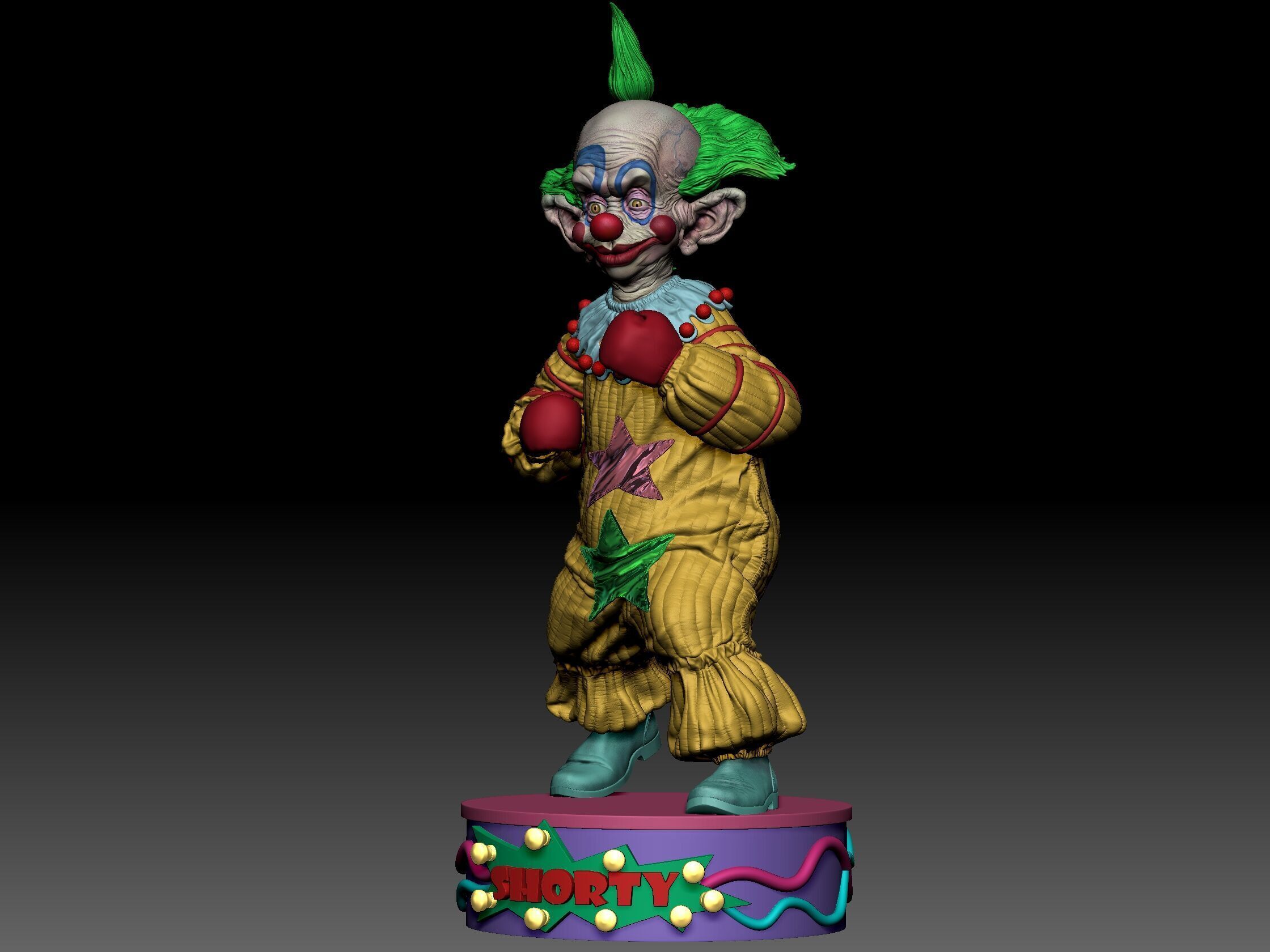 Shorty Killer Klown from outer space 3D print model_22