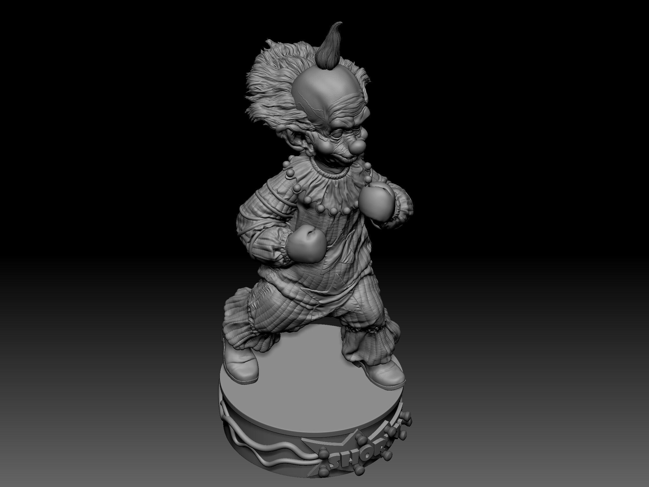 Shorty Killer Klown from outer space 3D print model_71