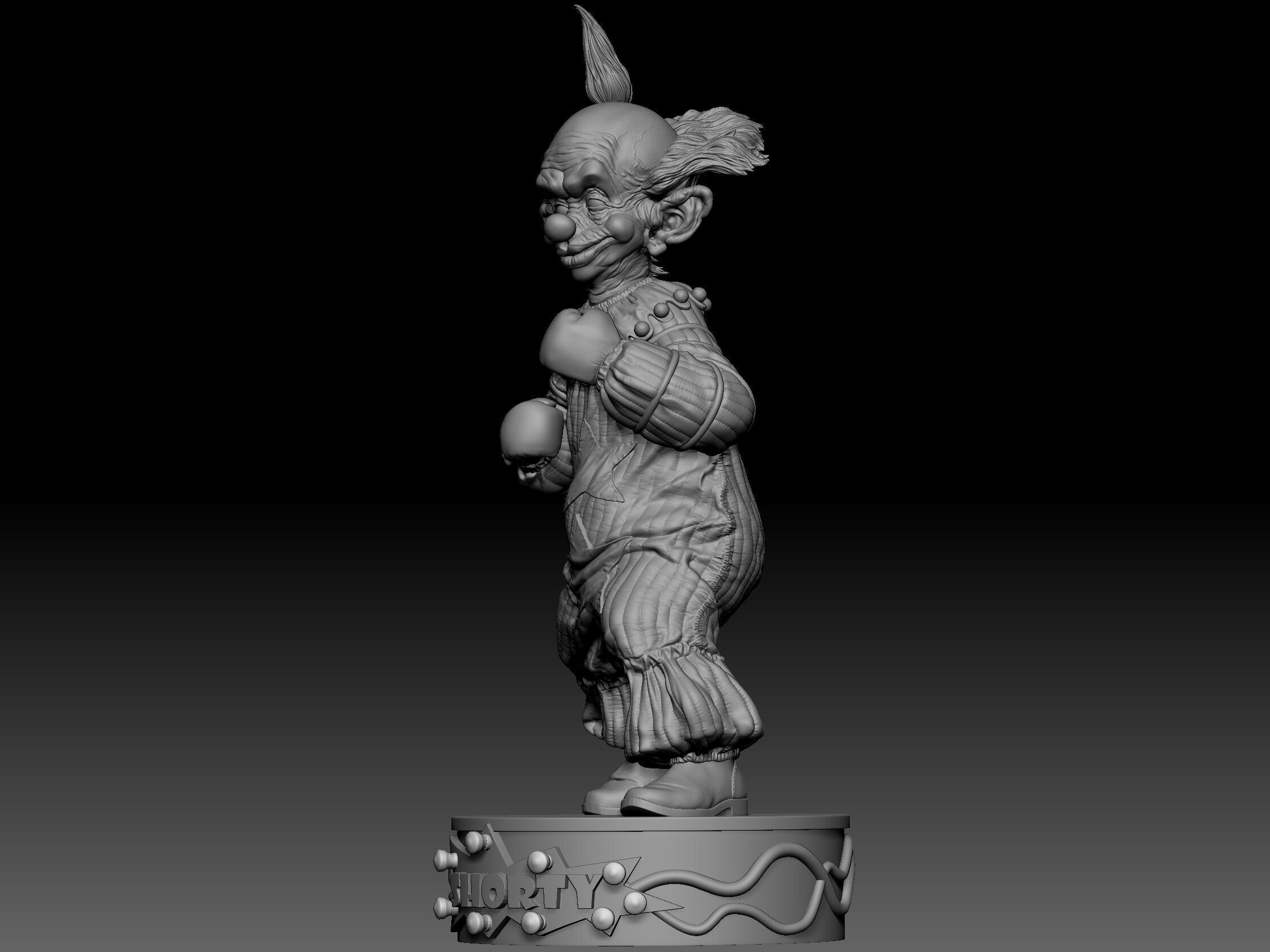 Shorty Killer Klown from outer space 3D print model_27