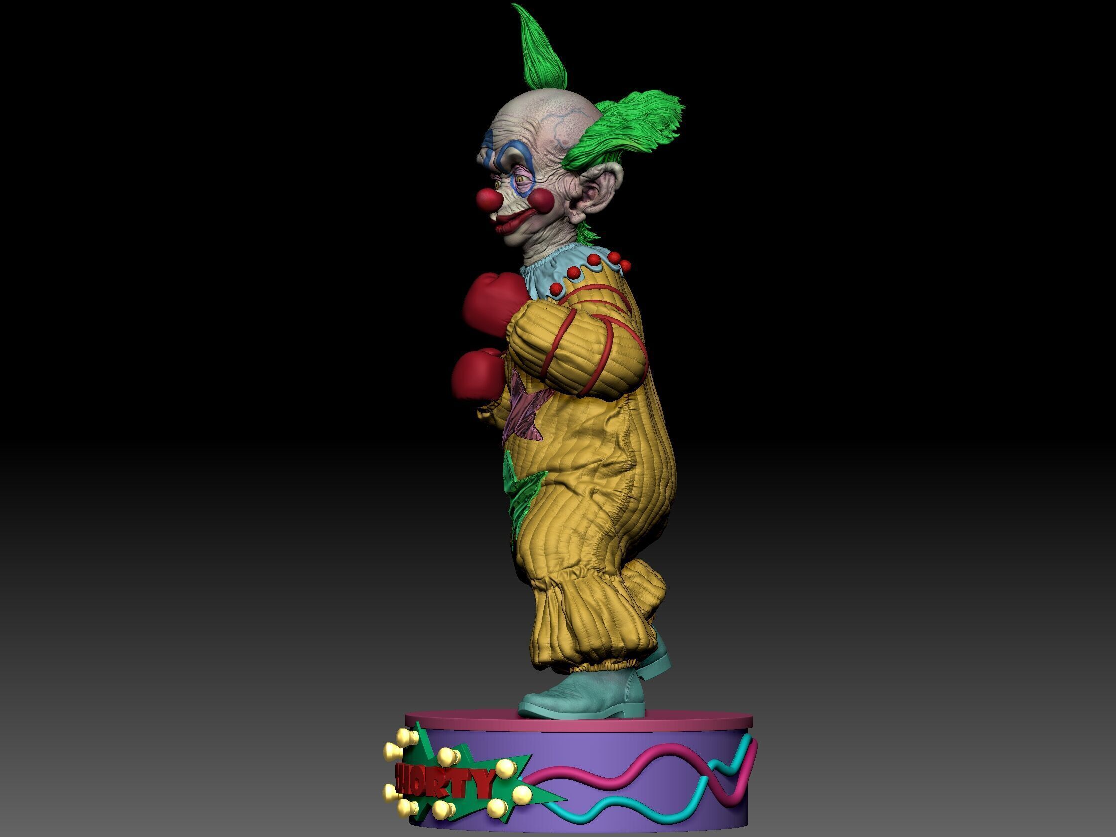 Shorty Killer Klown from outer space 3D print model_28