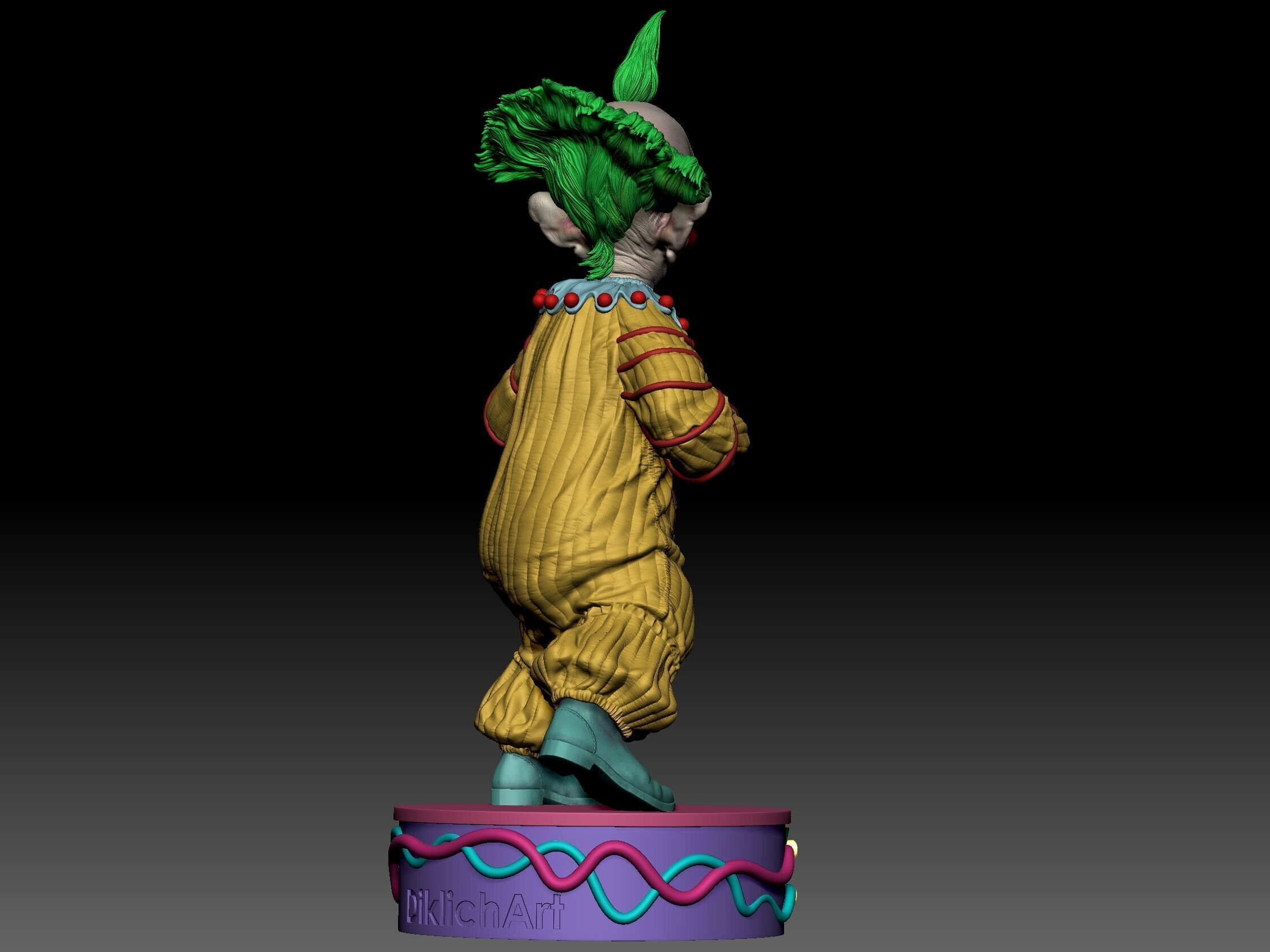 Shorty Killer Klown from outer space 3D print model_45
