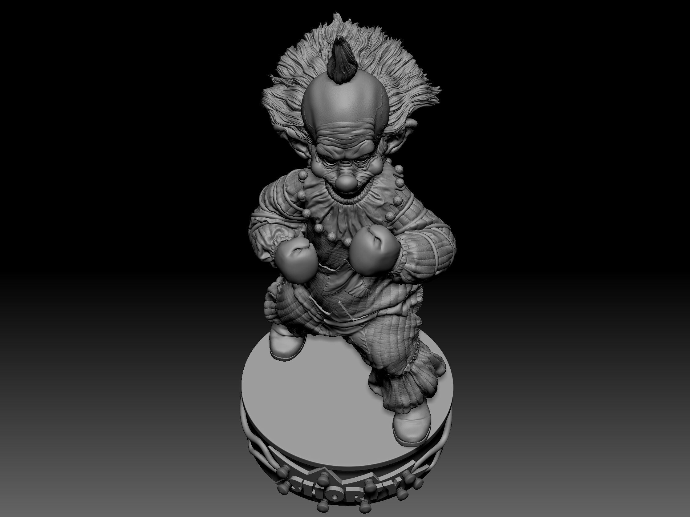 Shorty Killer Klown from outer space 3D print model_69