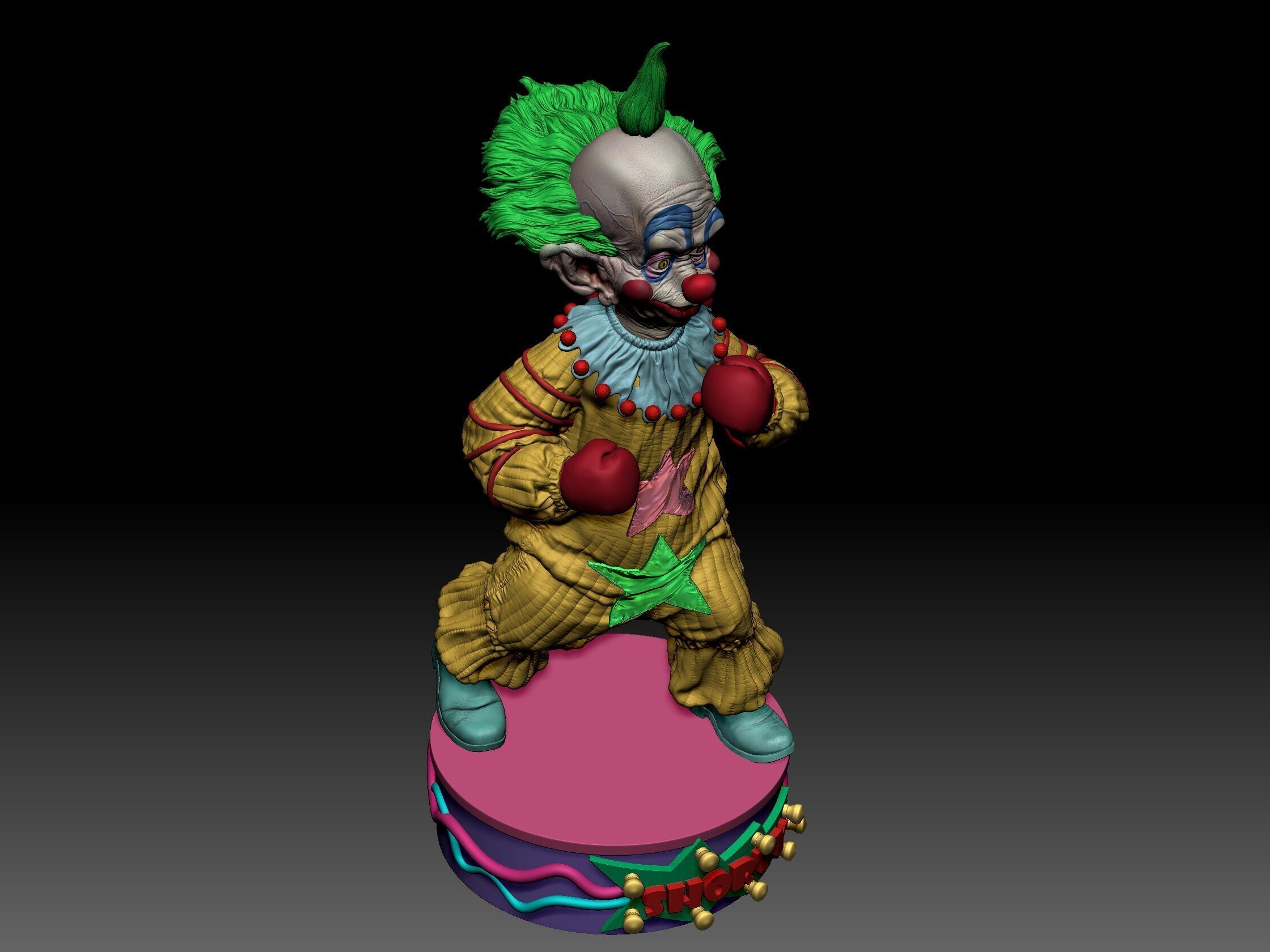 Shorty Killer Klown from outer space 3D print model_70