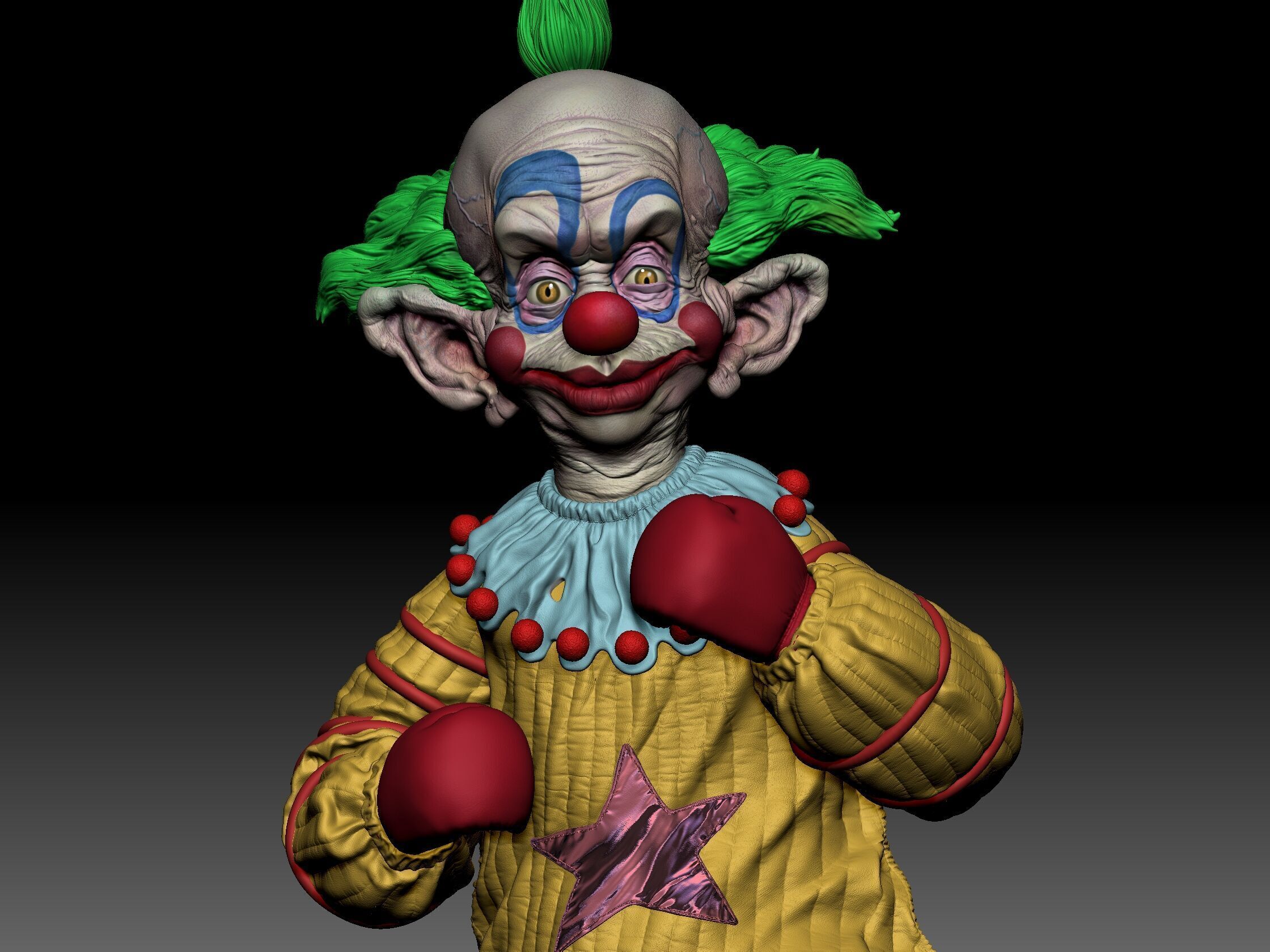 Shorty Killer Klown from outer space 3D print model_64