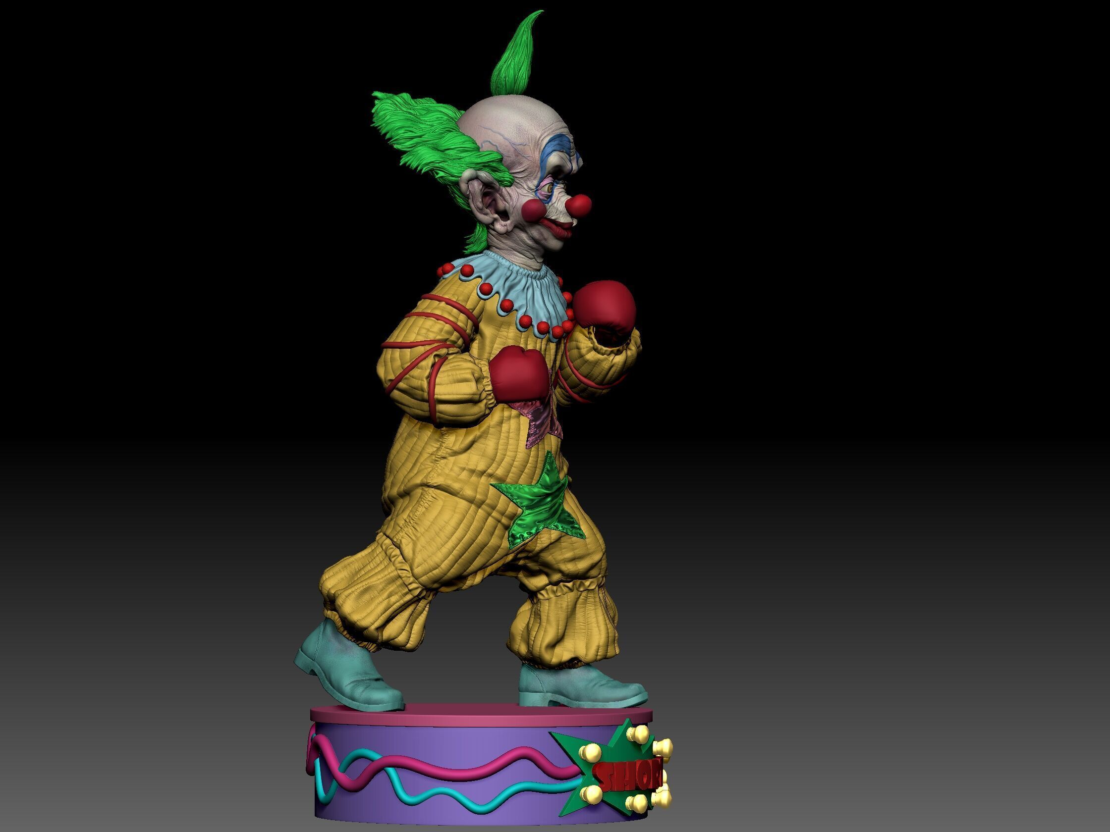 Shorty Killer Klown from outer space 3D print model_52
