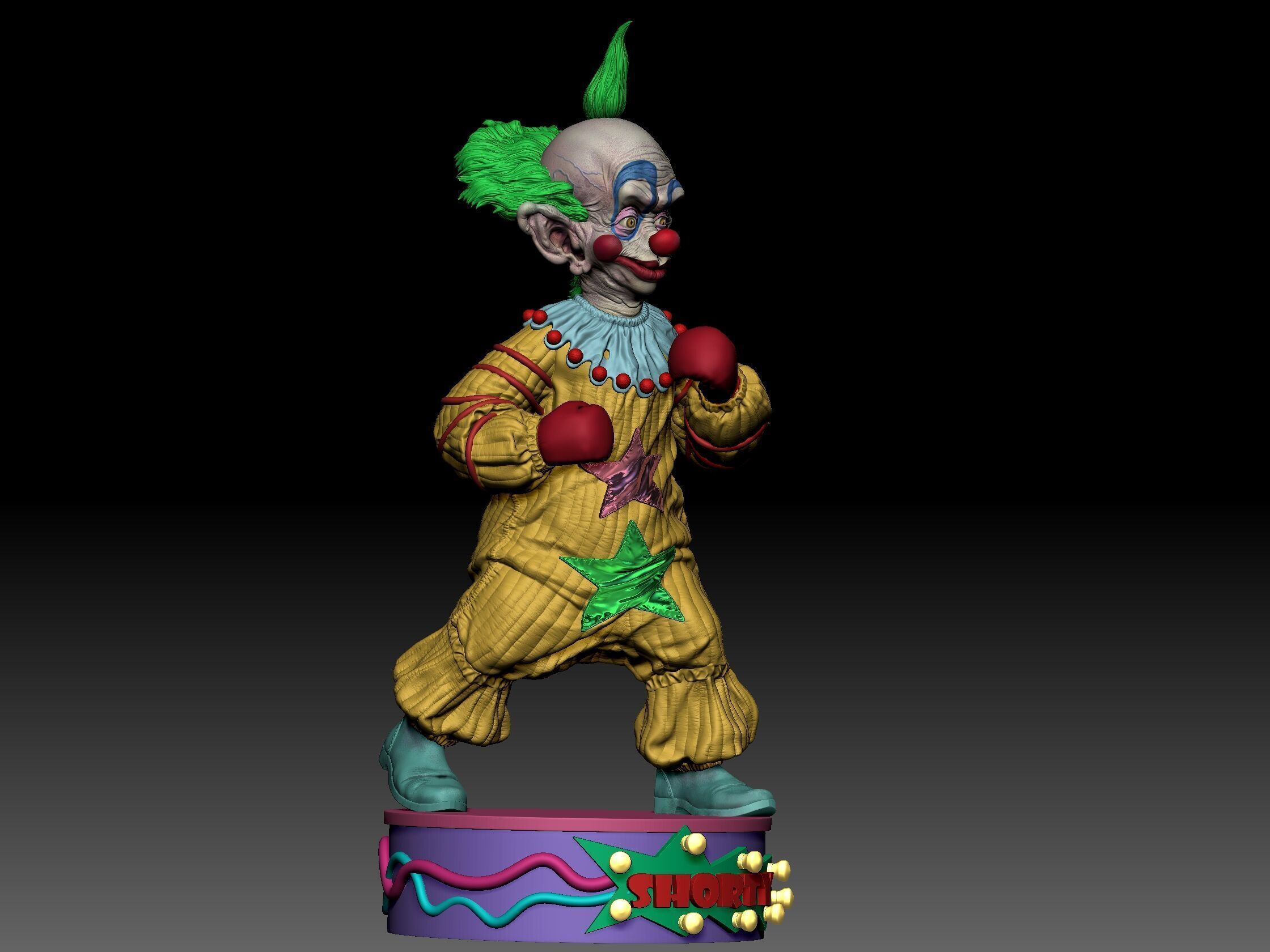 Shorty Killer Klown from outer space 3D print model_54