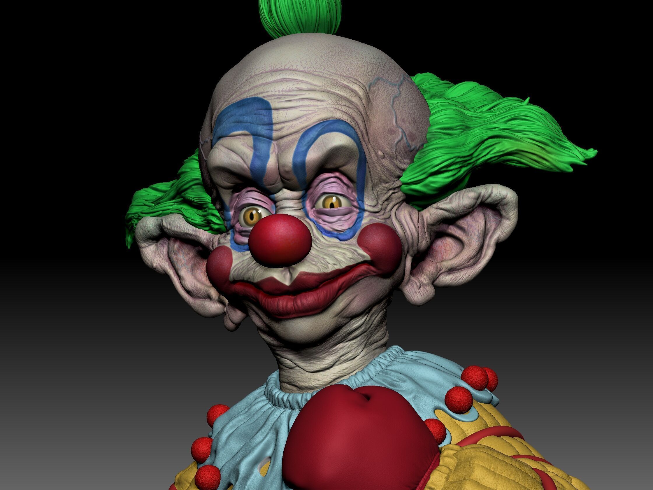 Shorty Killer Klown from outer space 3D print model_62