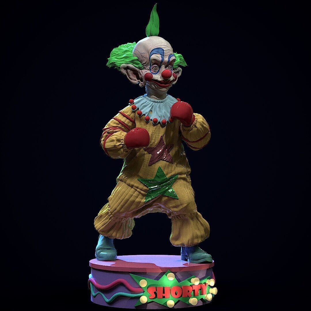 Shorty Killer Klown from outer space 3D print model_2