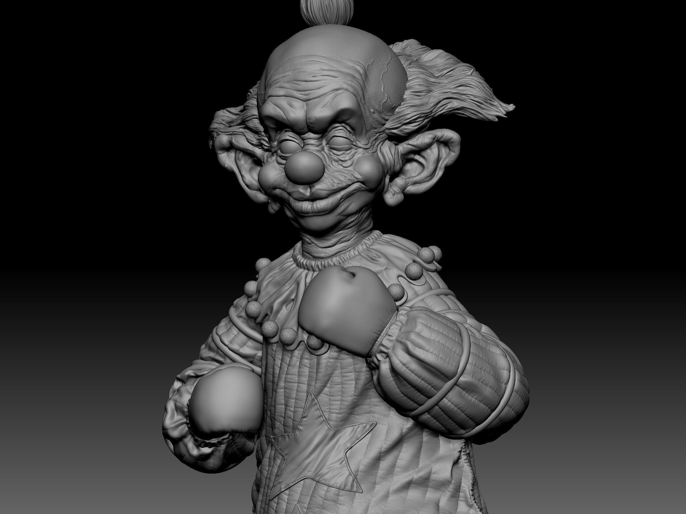 Shorty Killer Klown from outer space 3D print model_25