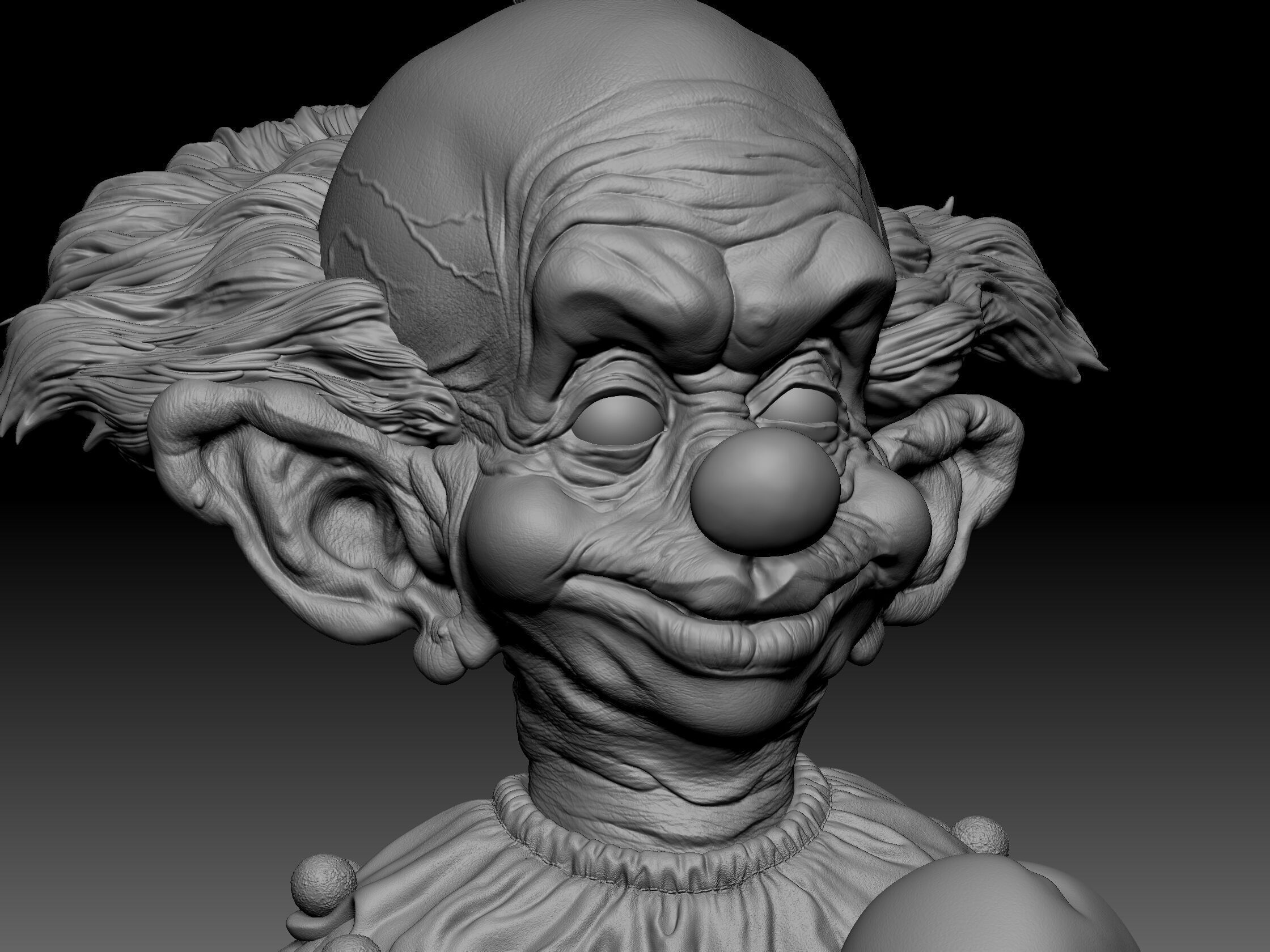 Shorty Killer Klown from outer space 3D print model_59