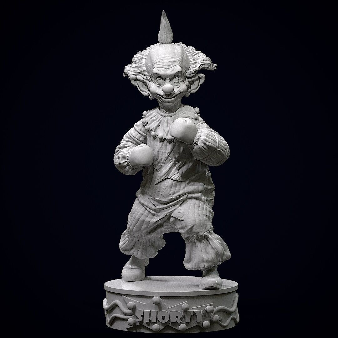 Shorty Killer Klown from outer space 3D print model_1