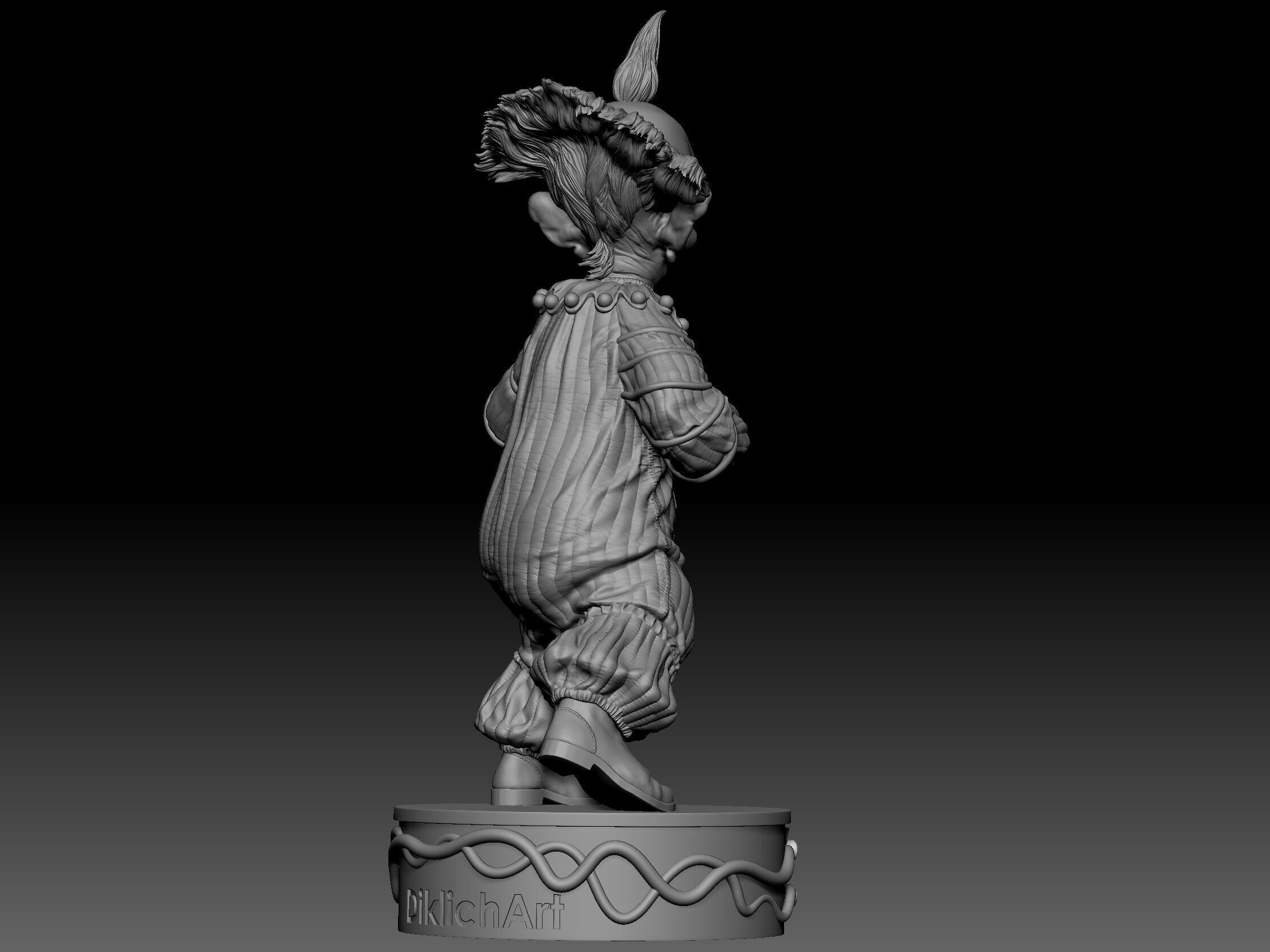 Shorty Killer Klown from outer space 3D print model_46