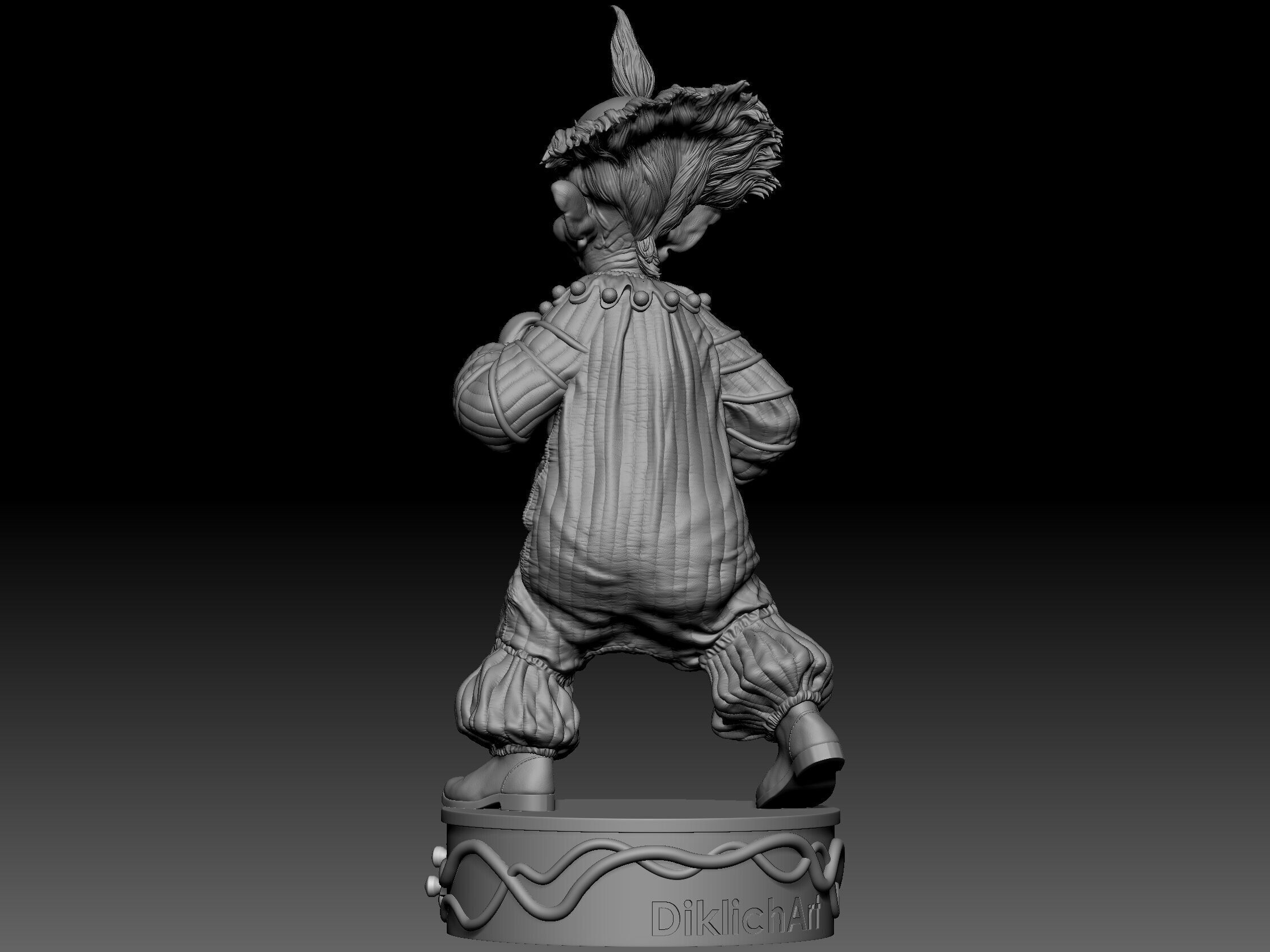 Shorty Killer Klown from outer space 3D print model_37