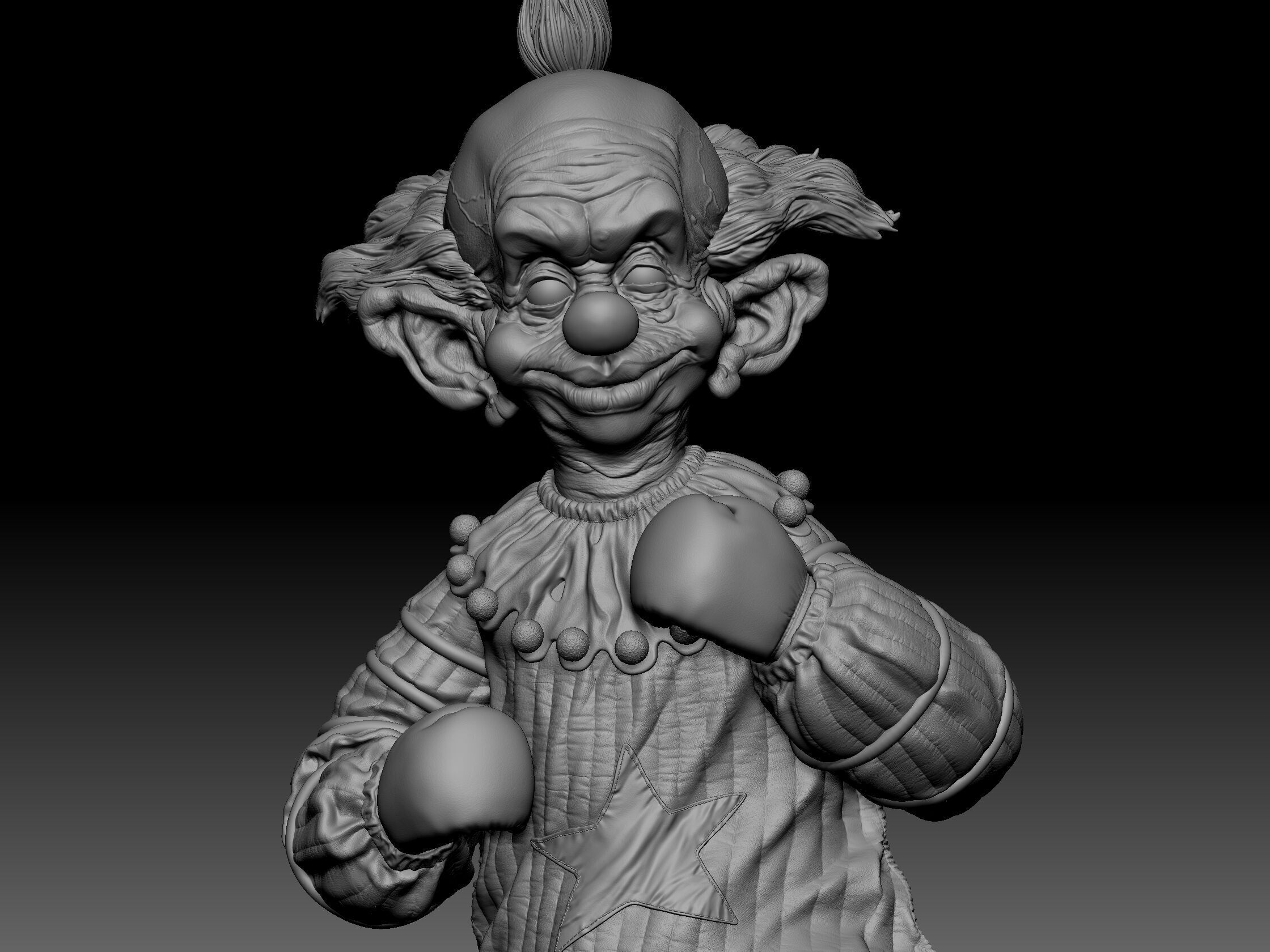 Shorty Killer Klown from outer space 3D print model_65