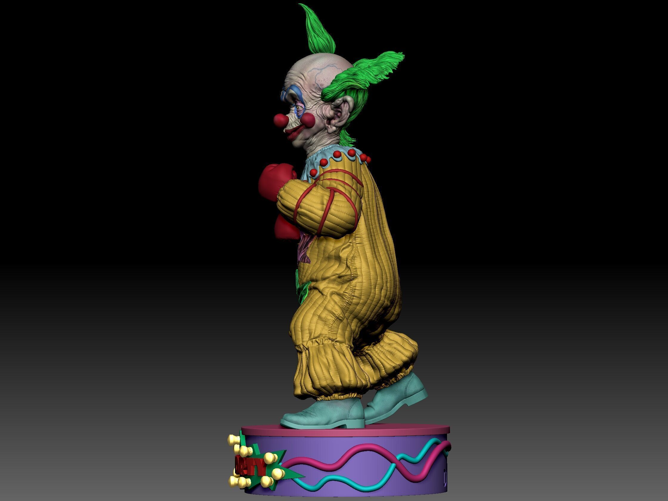 Shorty Killer Klown from outer space 3D print model_30