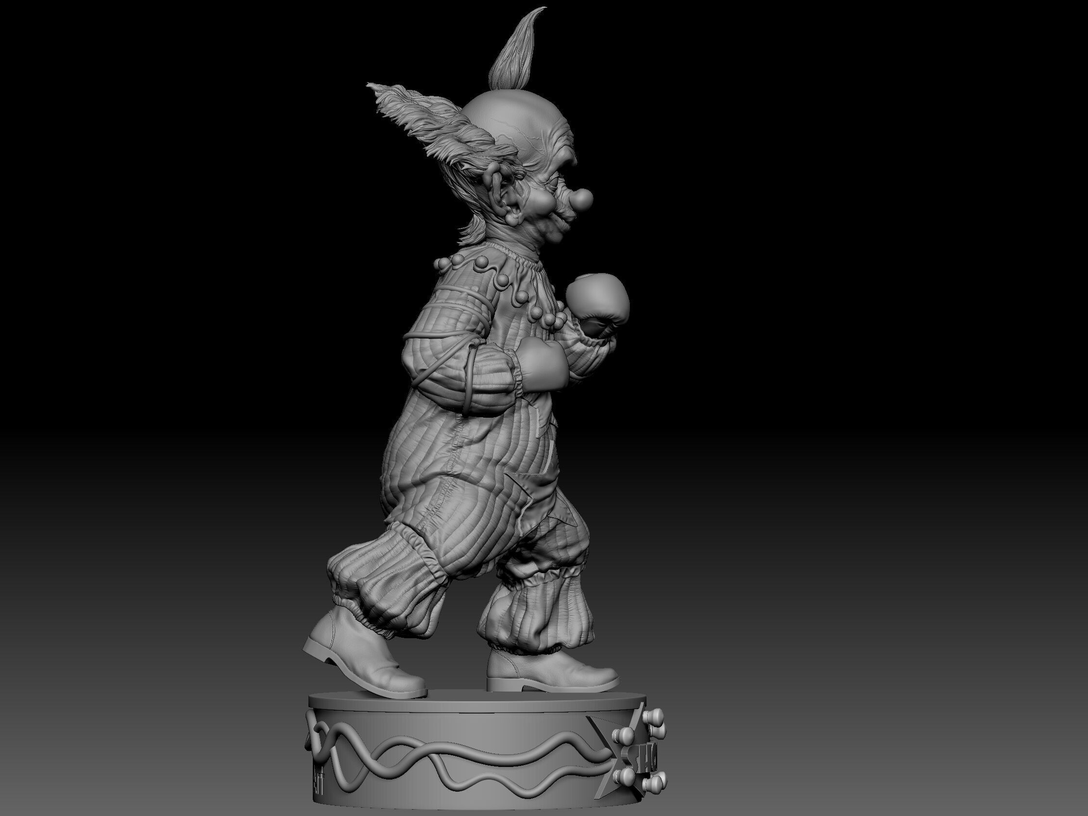 Shorty Killer Klown from outer space 3D print model_49