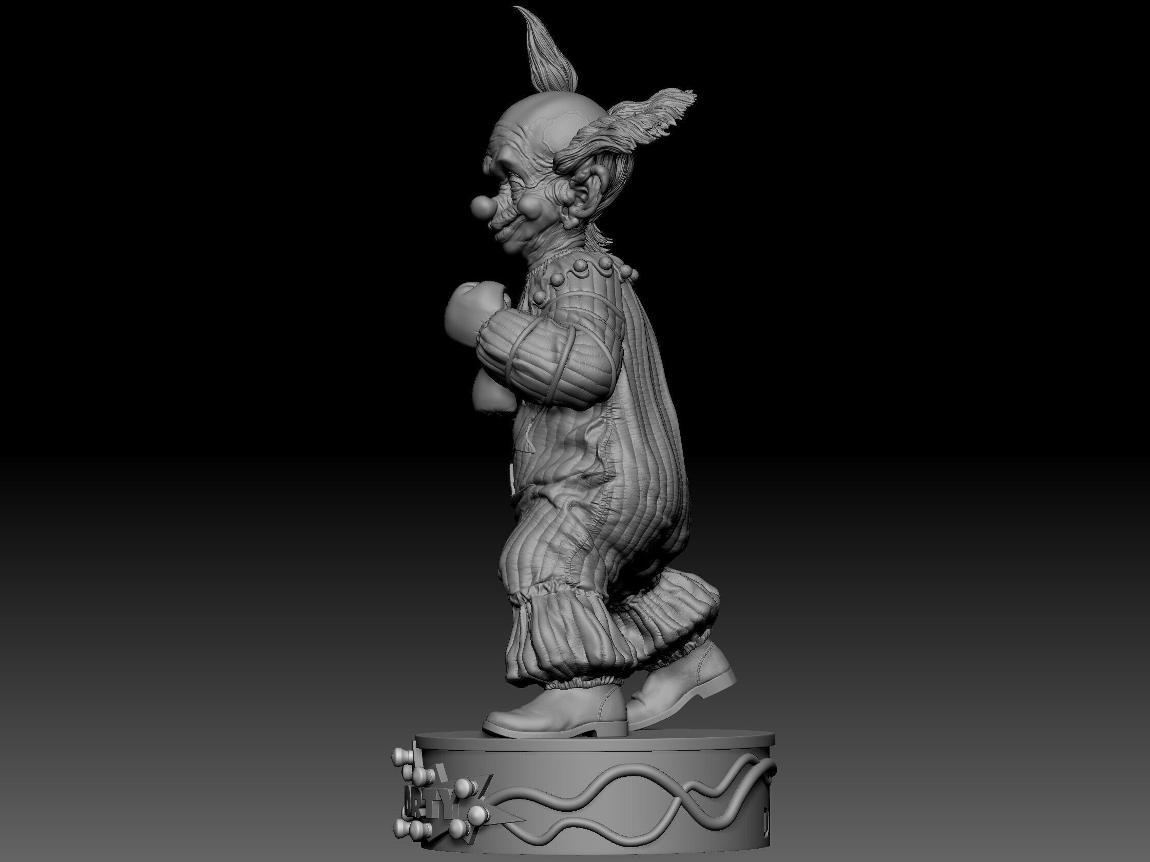 Shorty Killer Klown from outer space 3D print model_31