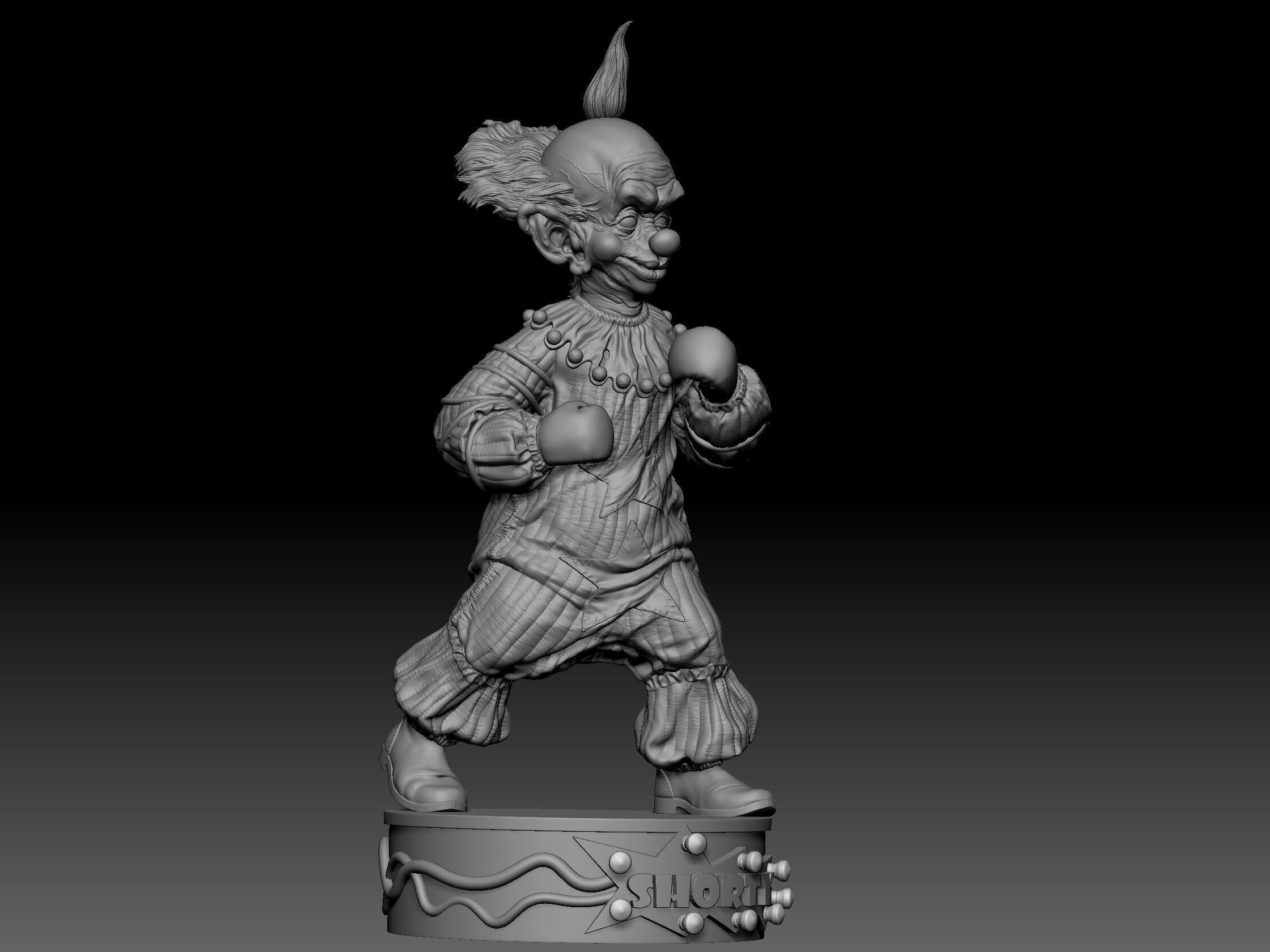 Shorty Killer Klown from outer space 3D print model_55
