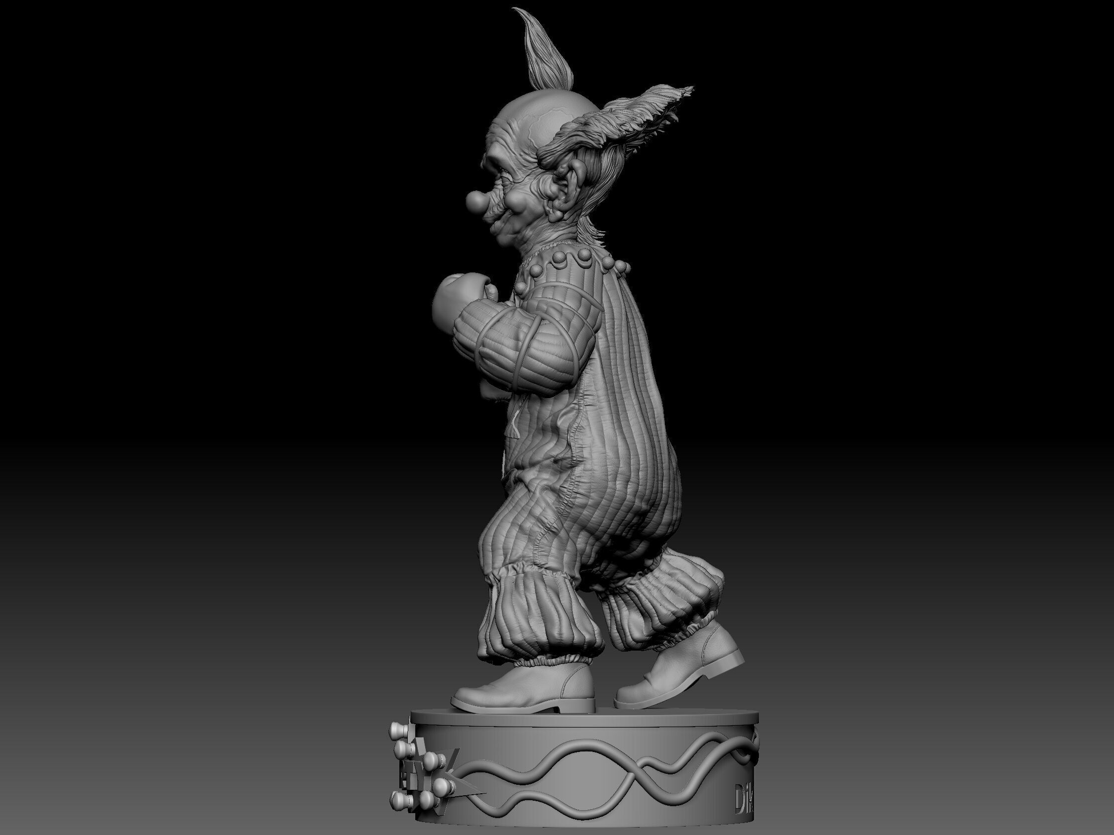 Shorty Killer Klown from outer space 3D print model_33